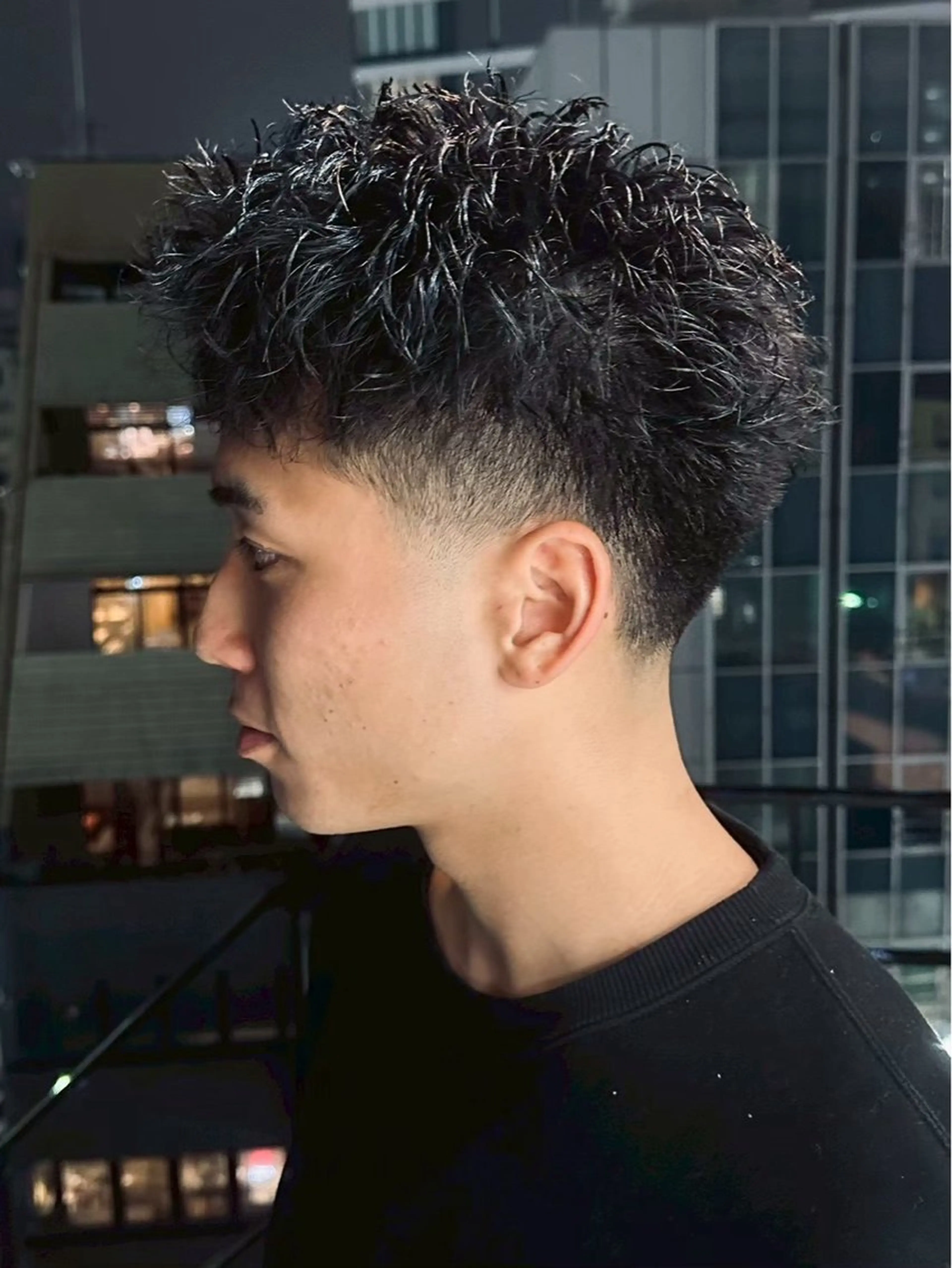 ショート パーマ ✨️メンズ特化波巻き ツイスパ✨️松本真生のヘアスタイル