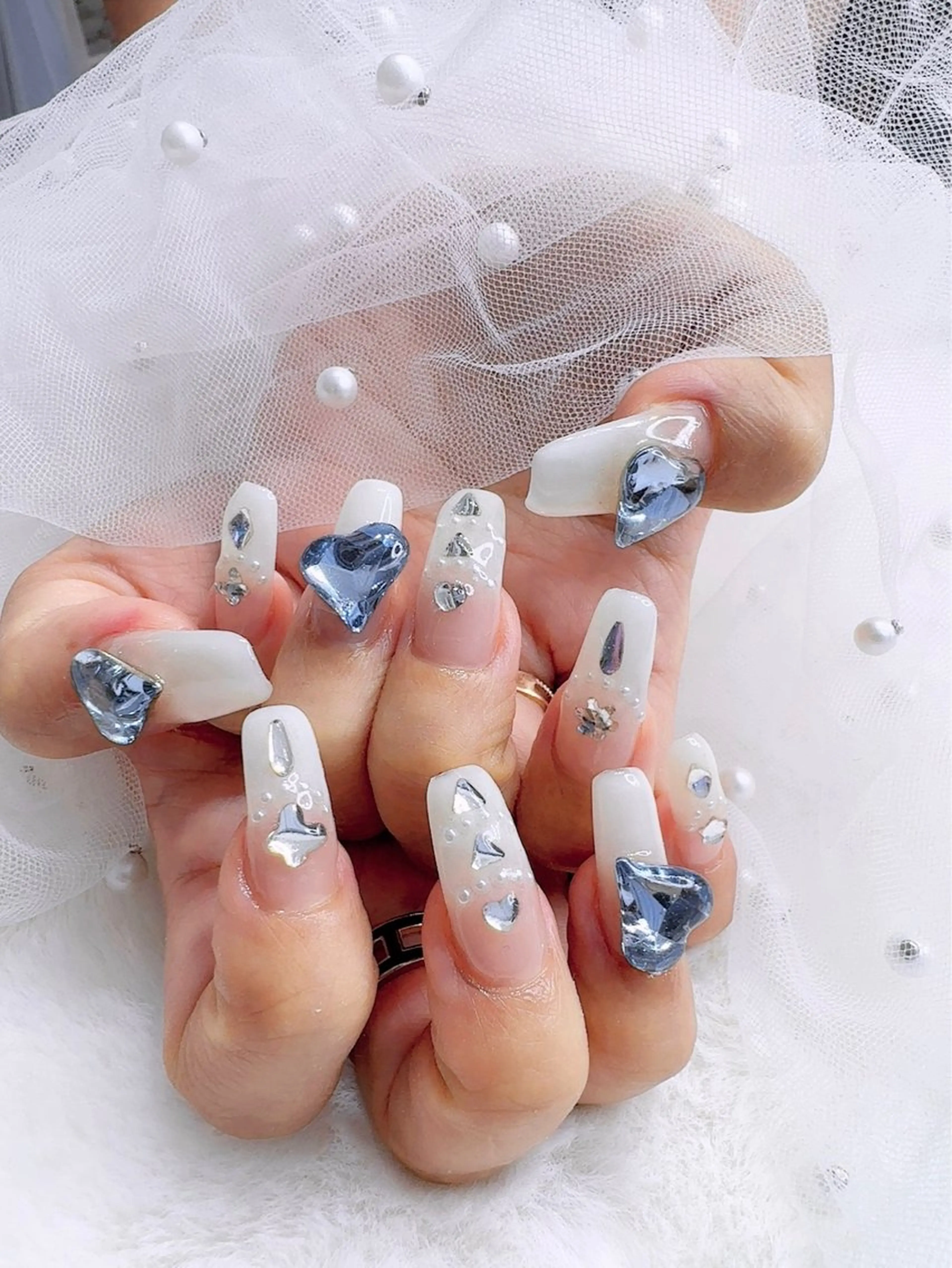 ネイル ハンドネイル 長さだし専門店 ROKANAILのネイルデザイン