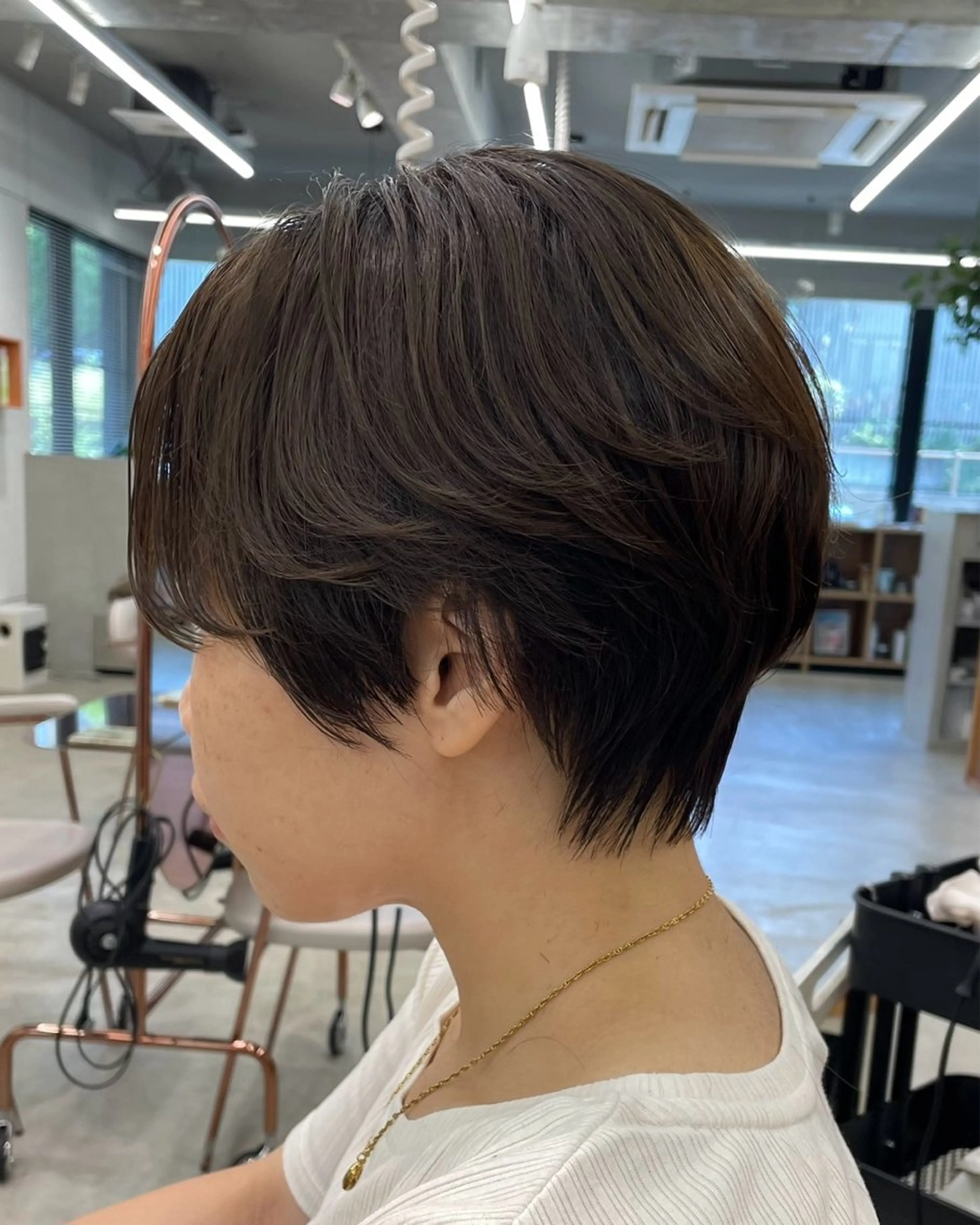 ショート ハンサムショート ショートヘア 【メンズ特化】 イマダナツミのヘアスタイル