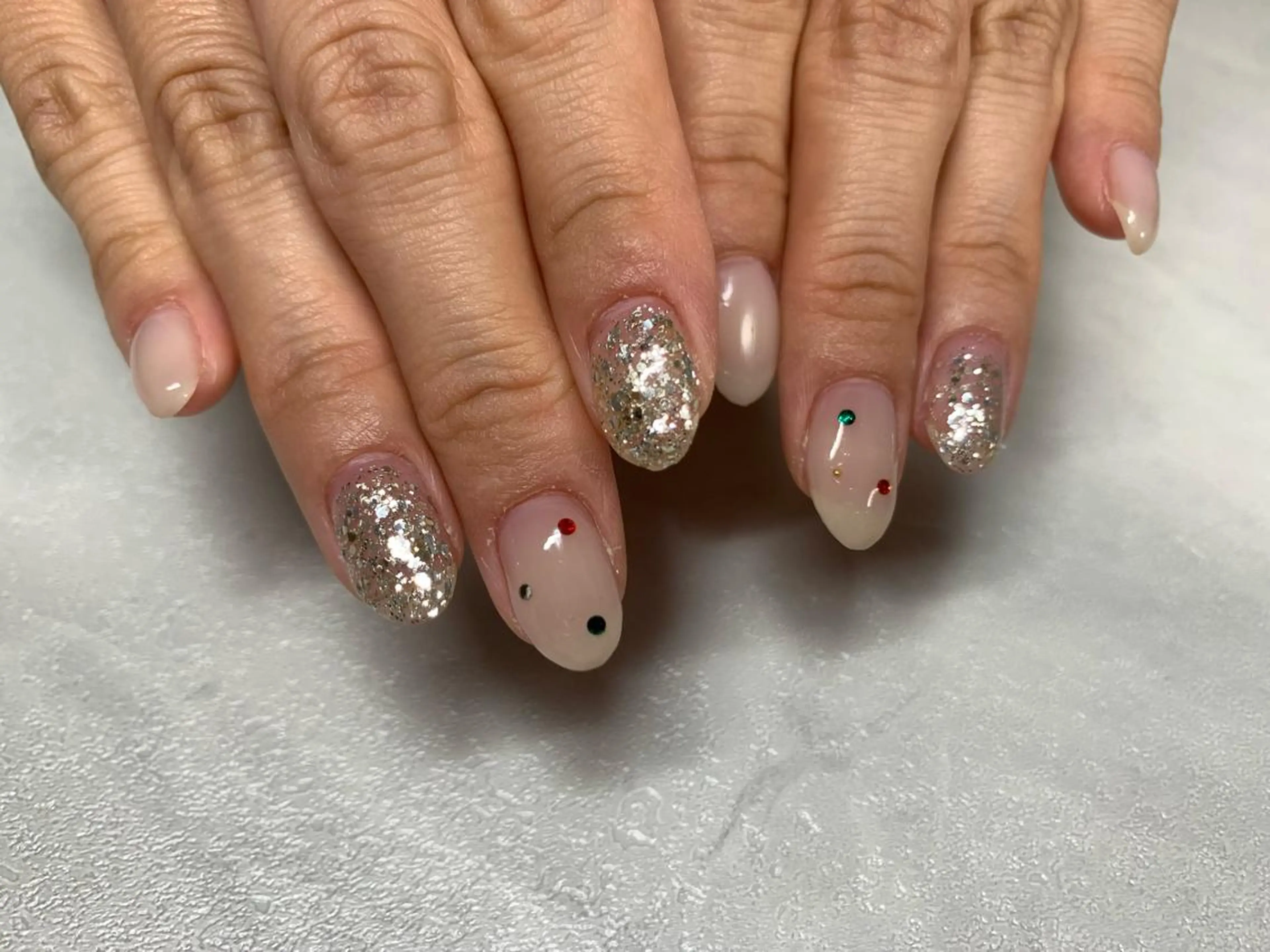 ネイル アートネイル ワンカラーネイル SAKU nail 作島茜のネイルデザイン