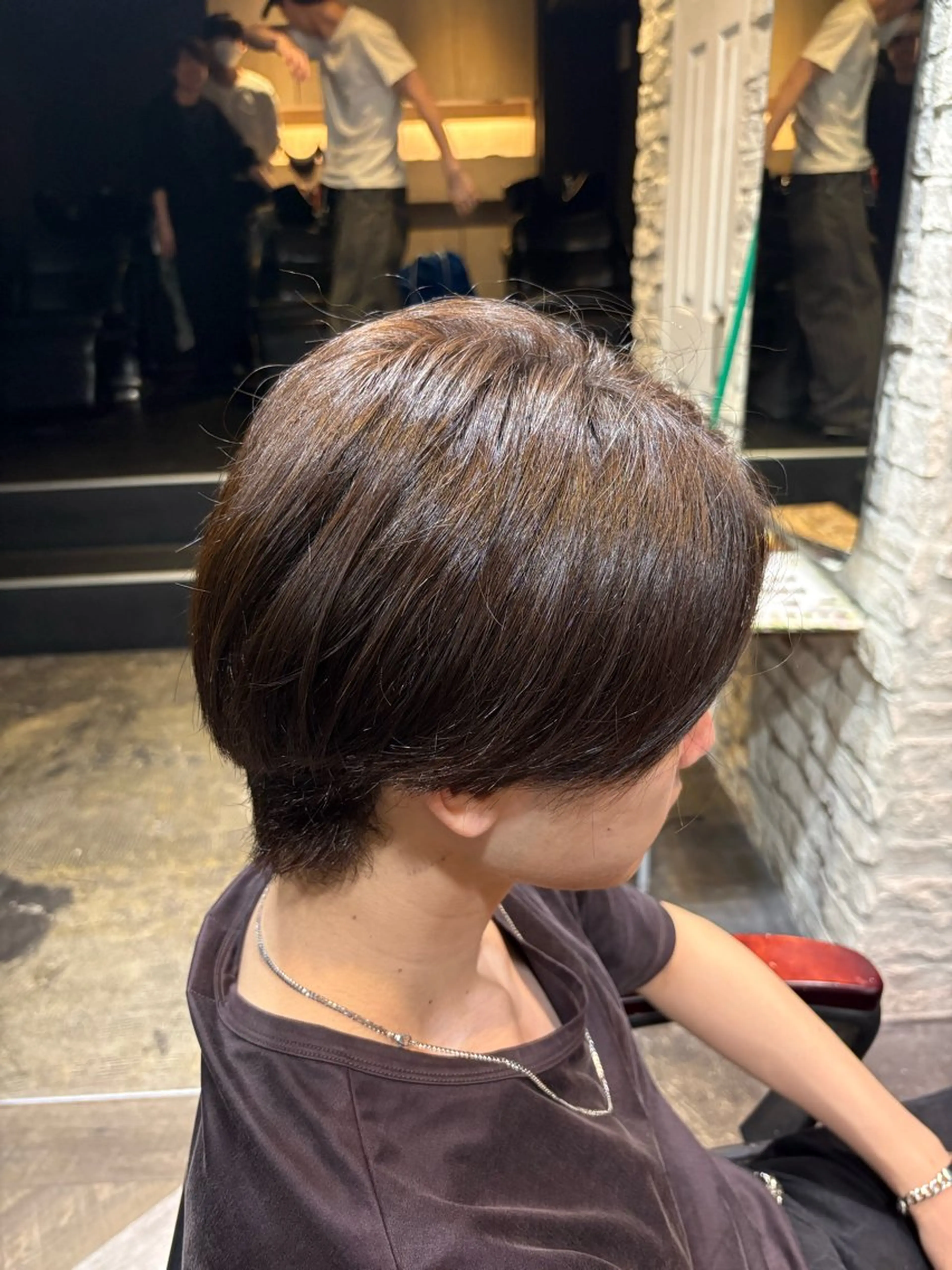 メンズ ヘアカラー 今枝 優斗のヘアスタイル