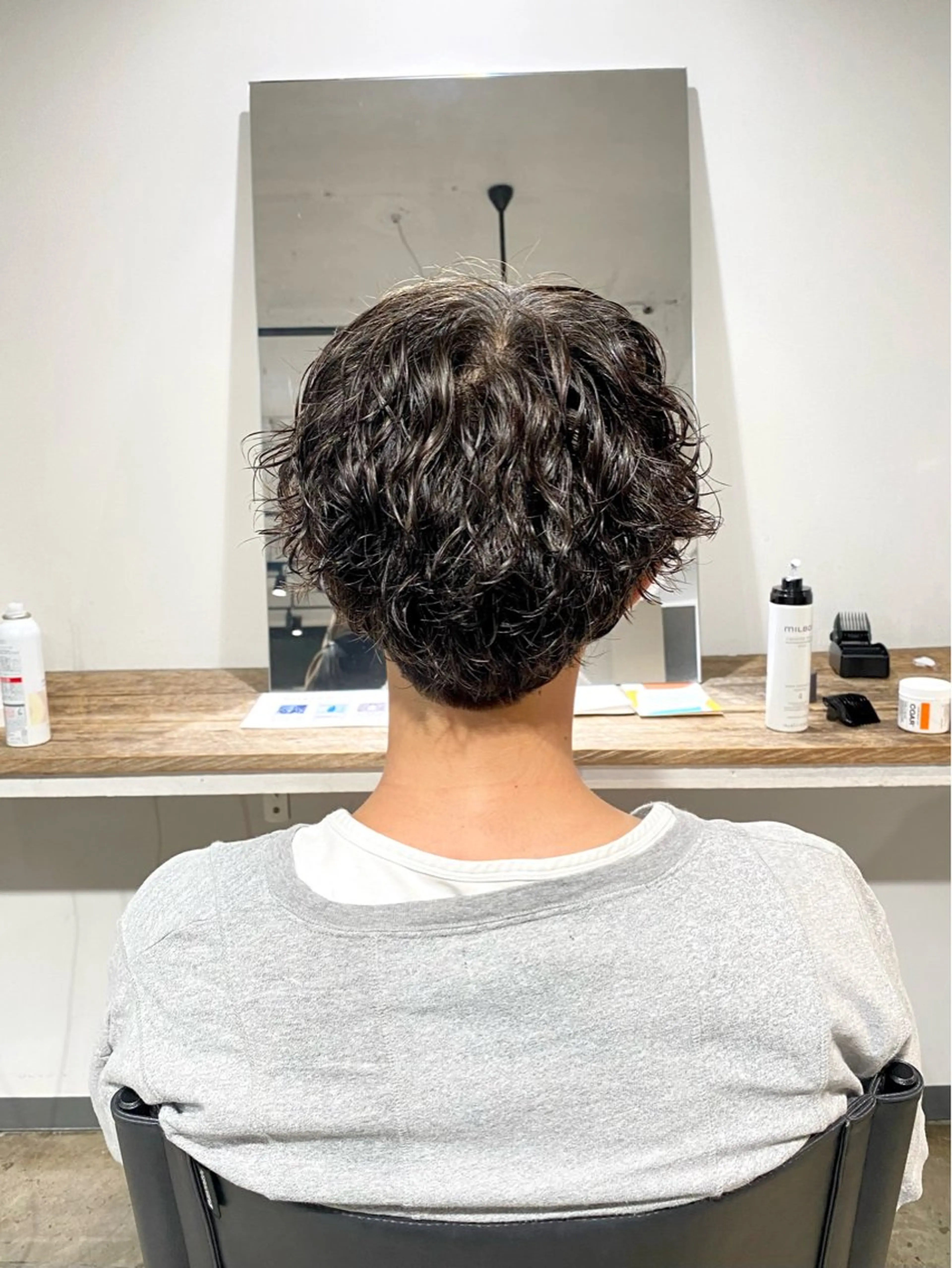 メンズ マッシュ メンズパーマ メンズツイストパーマ 波巻きパーマ ツイストパーマ カット ヘアカラー パーマ トリートメント 骨格補正施術/メンズ 専門美容師/YUYAのヘアスタイル