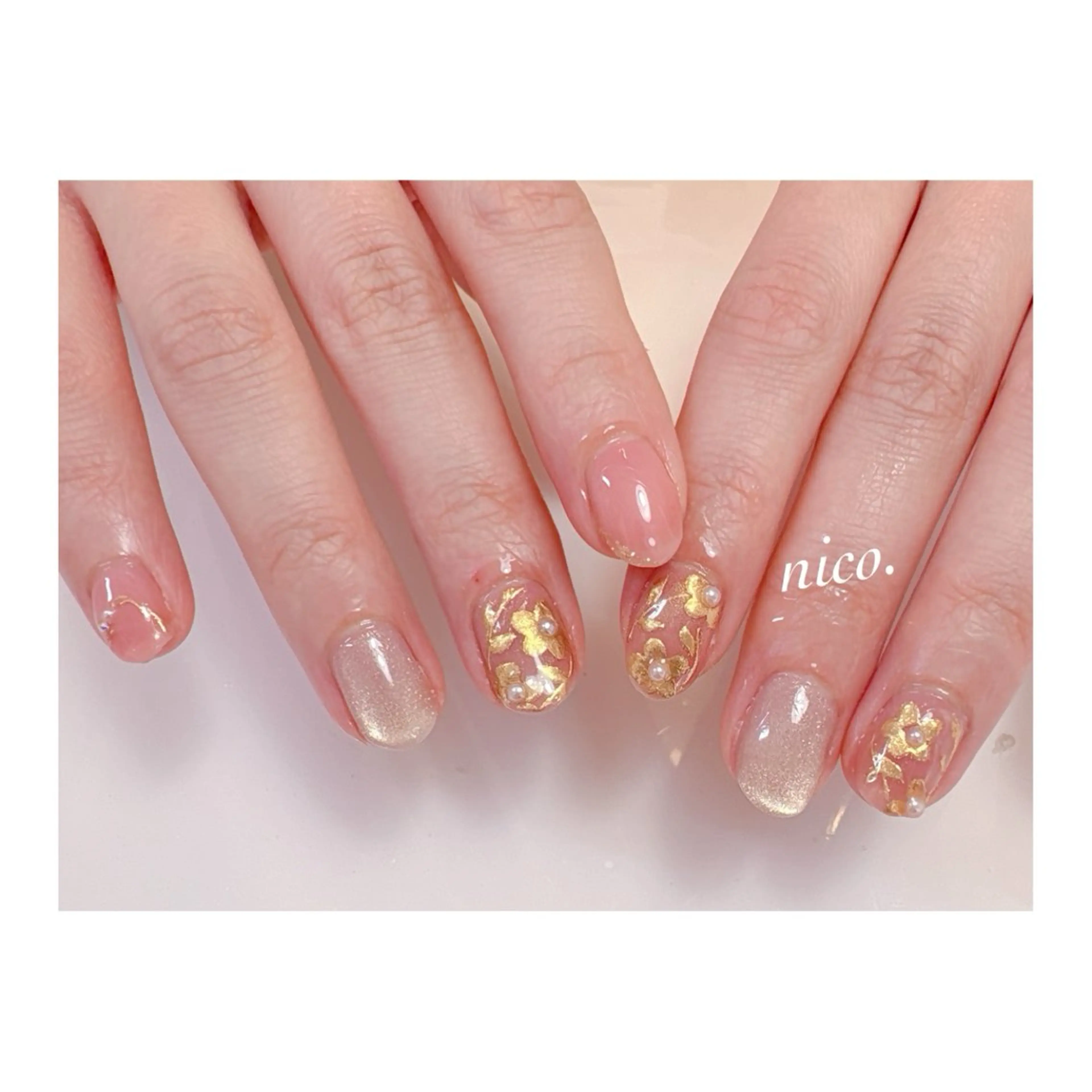 ネイル ハンドネイル フットネイル nailsalon nico.のネイルデザイン