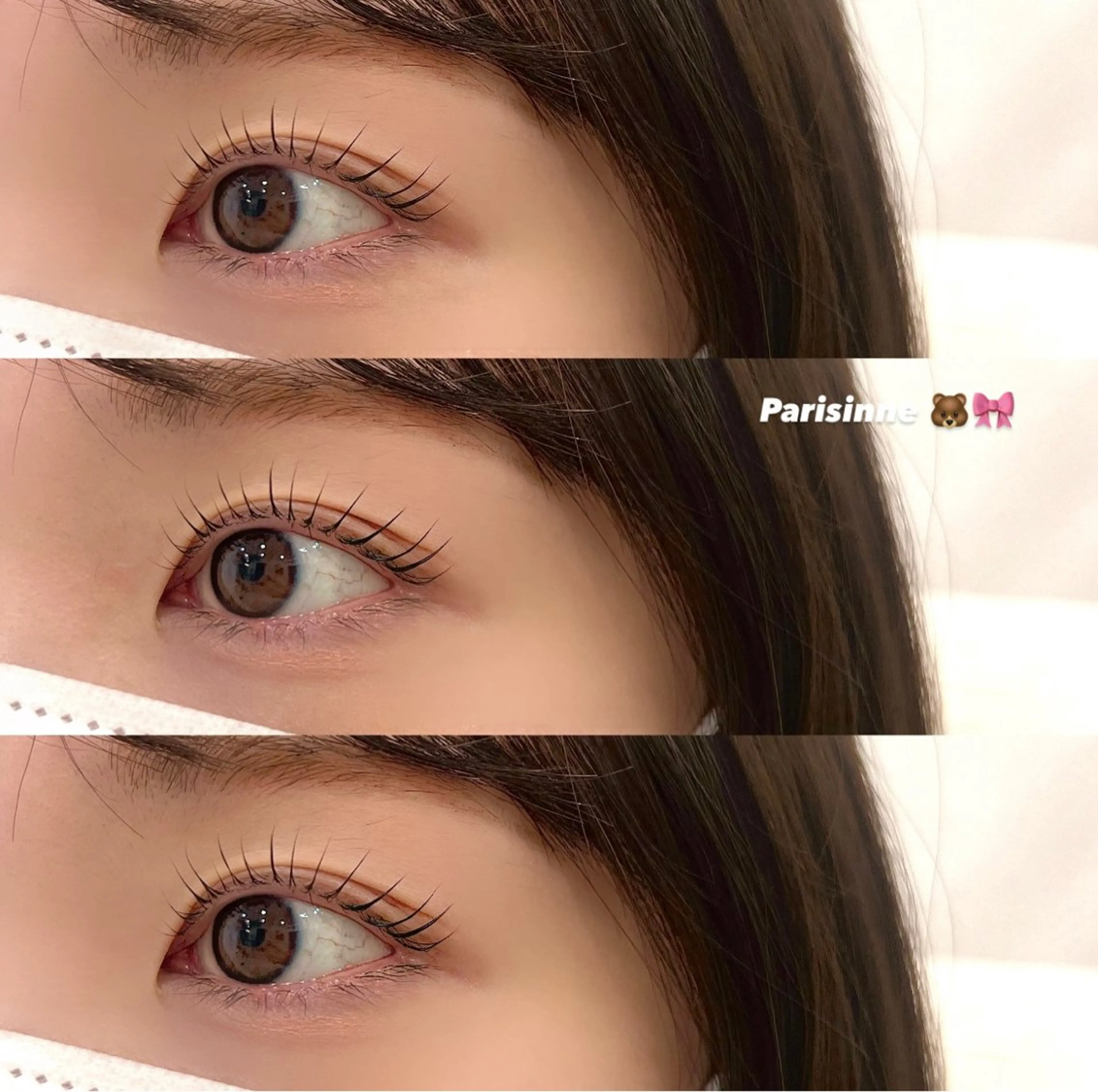 マツエク・マツパ N a t s u m e 🇰🇷🎀のマツエク・マツパデザイン