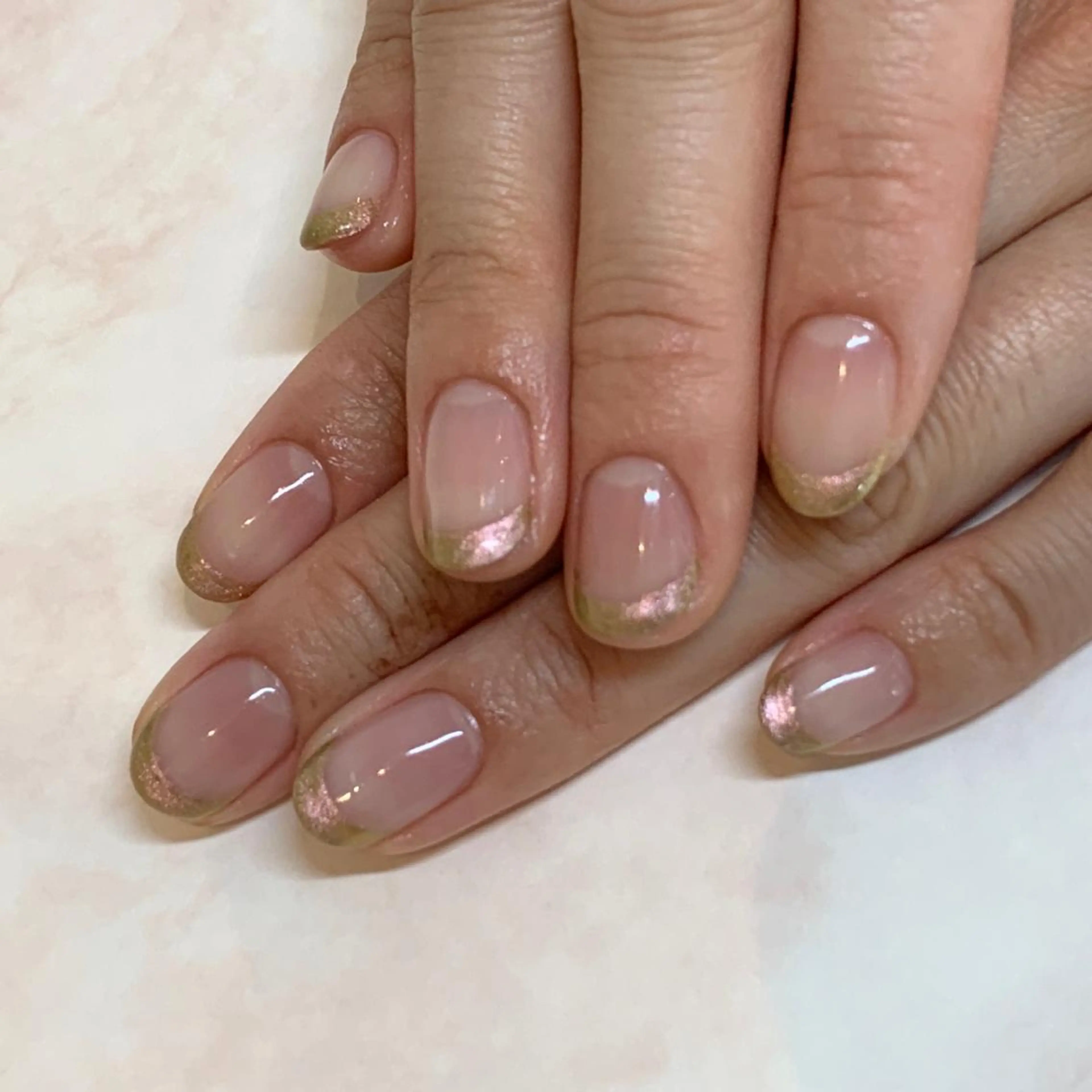 ネイル フレンチネイル ヒラノ ナナのネイルデザイン