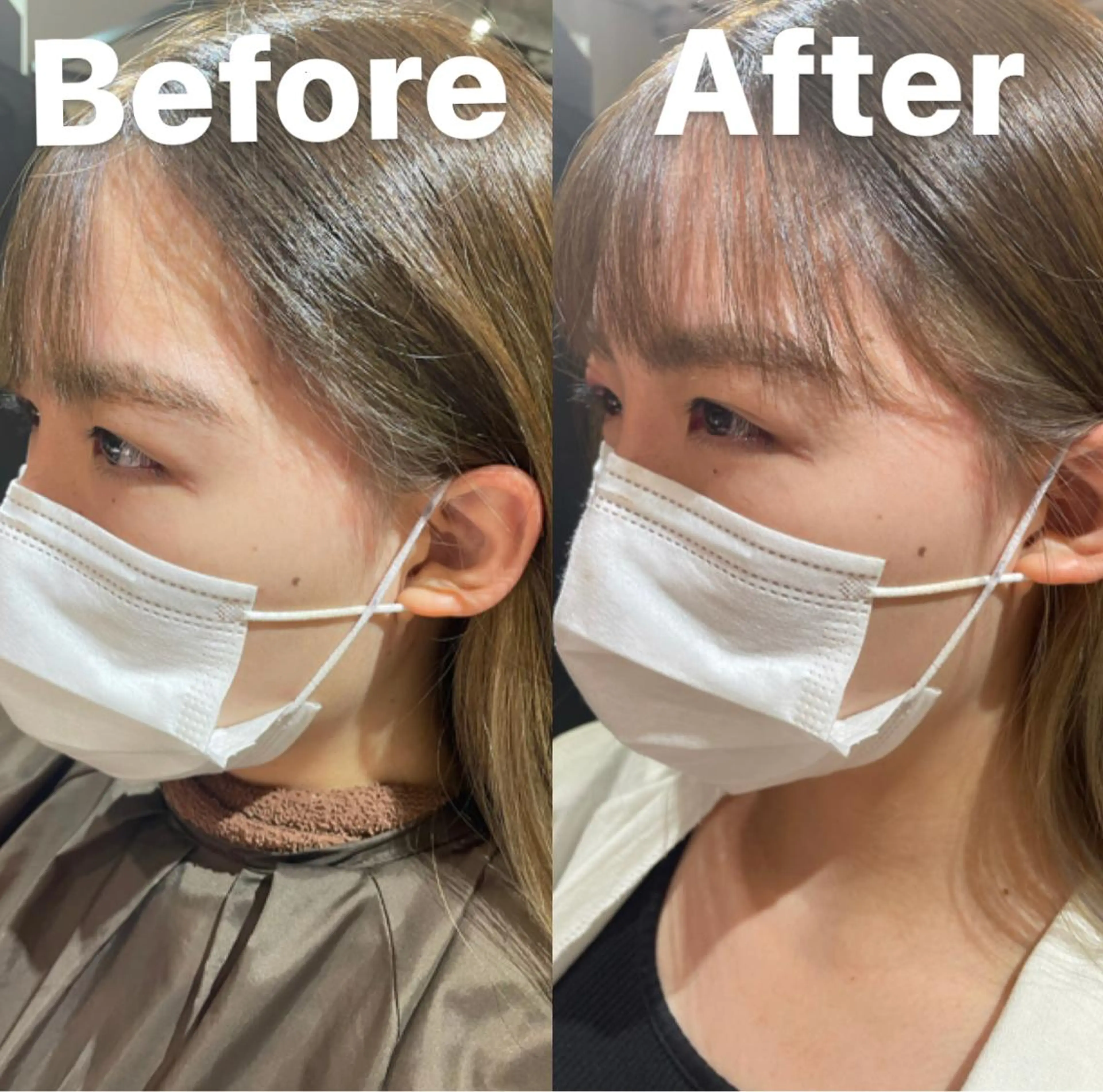 ロング ショート/脱白髪染め ☆宇﨑悠実のヘアスタイル