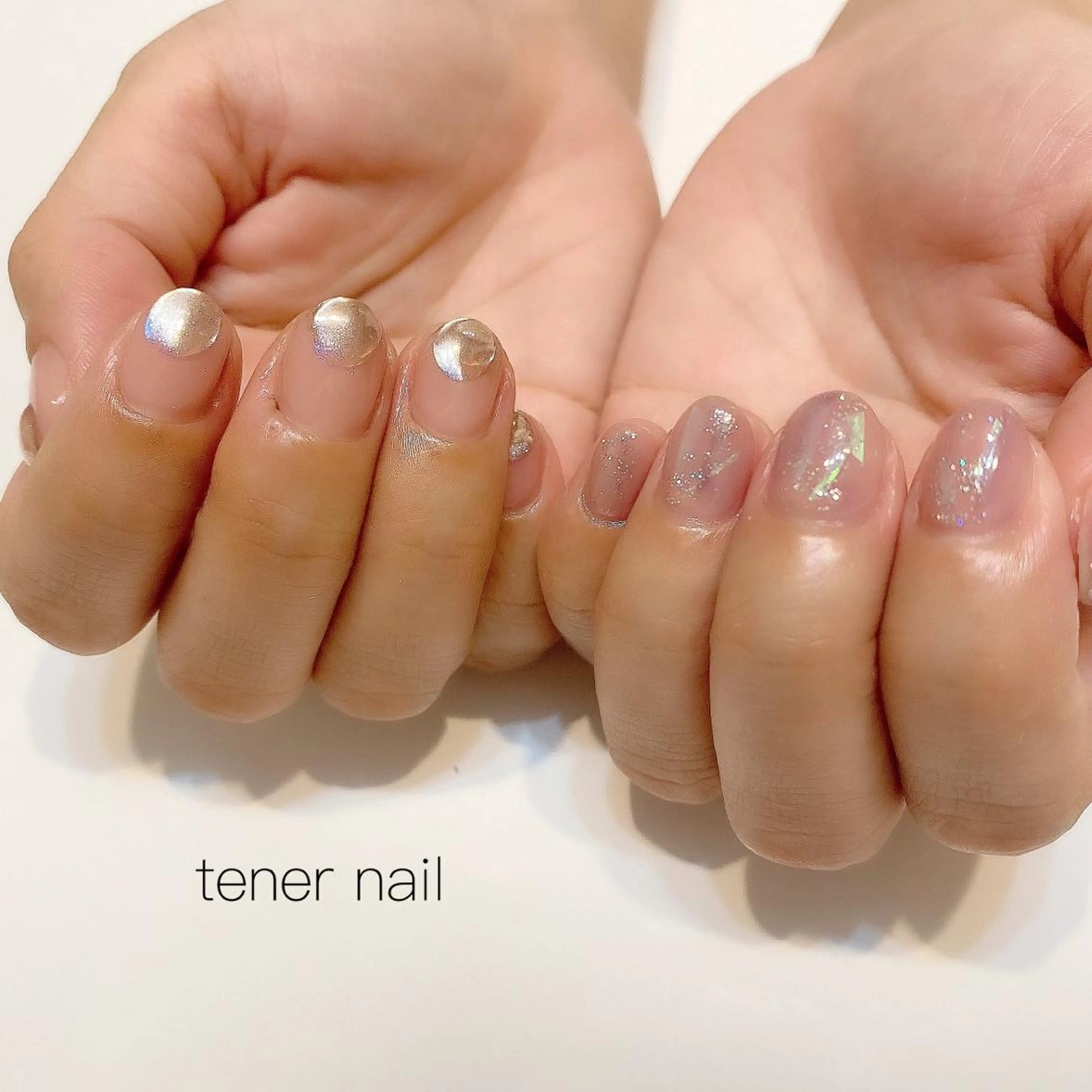 ネイル ニュアンスネイル オフィスネイル テネルネイル tener nailのネイルデザイン