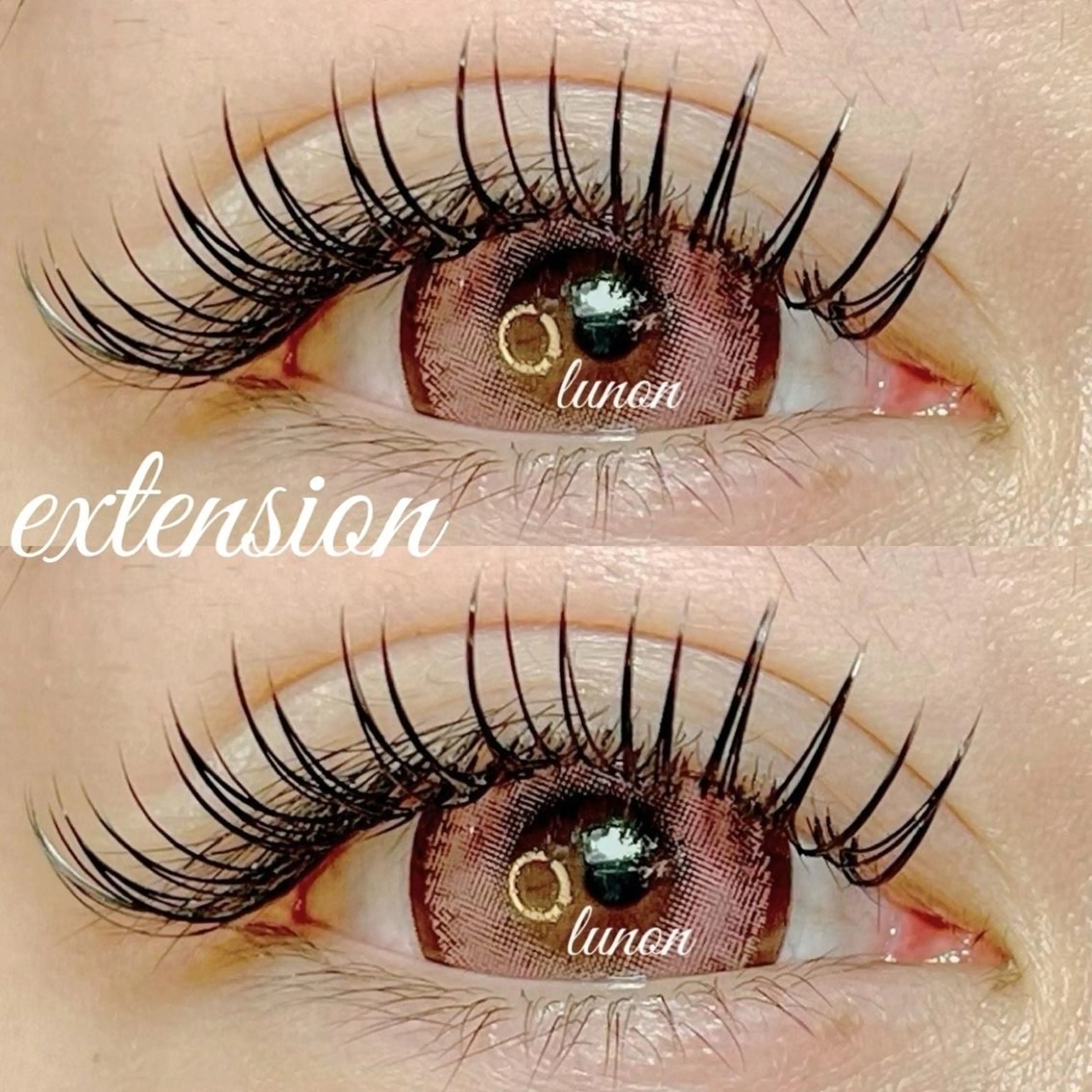 マツエク・マツパ 束感まつ毛 ワンホンマツエク マツエク Lunon にしむらのマツエク・マツパデザイン