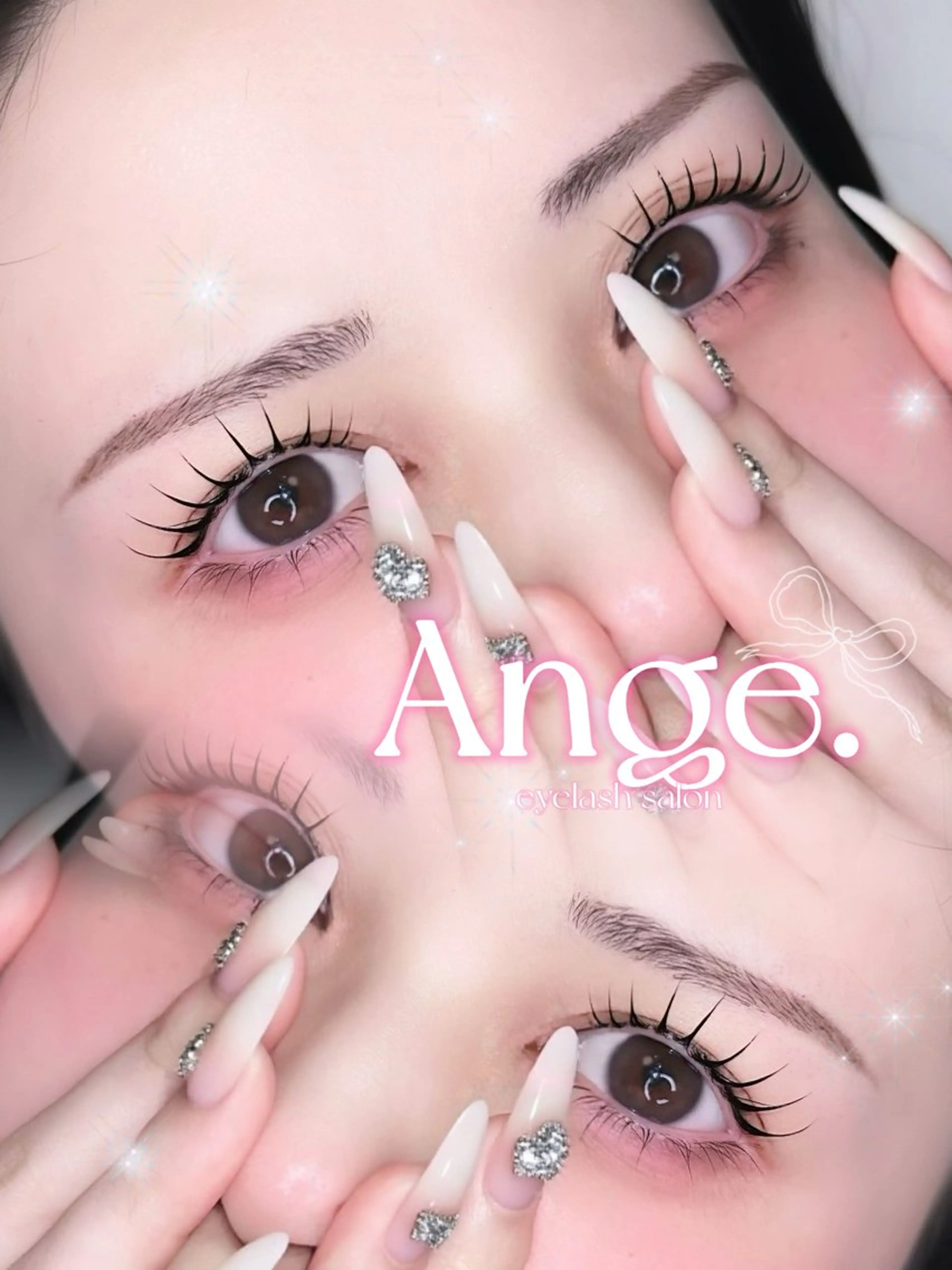 マツエク・マツパ Ange.アンジュ モデル研修のマツエク・マツパデザイン