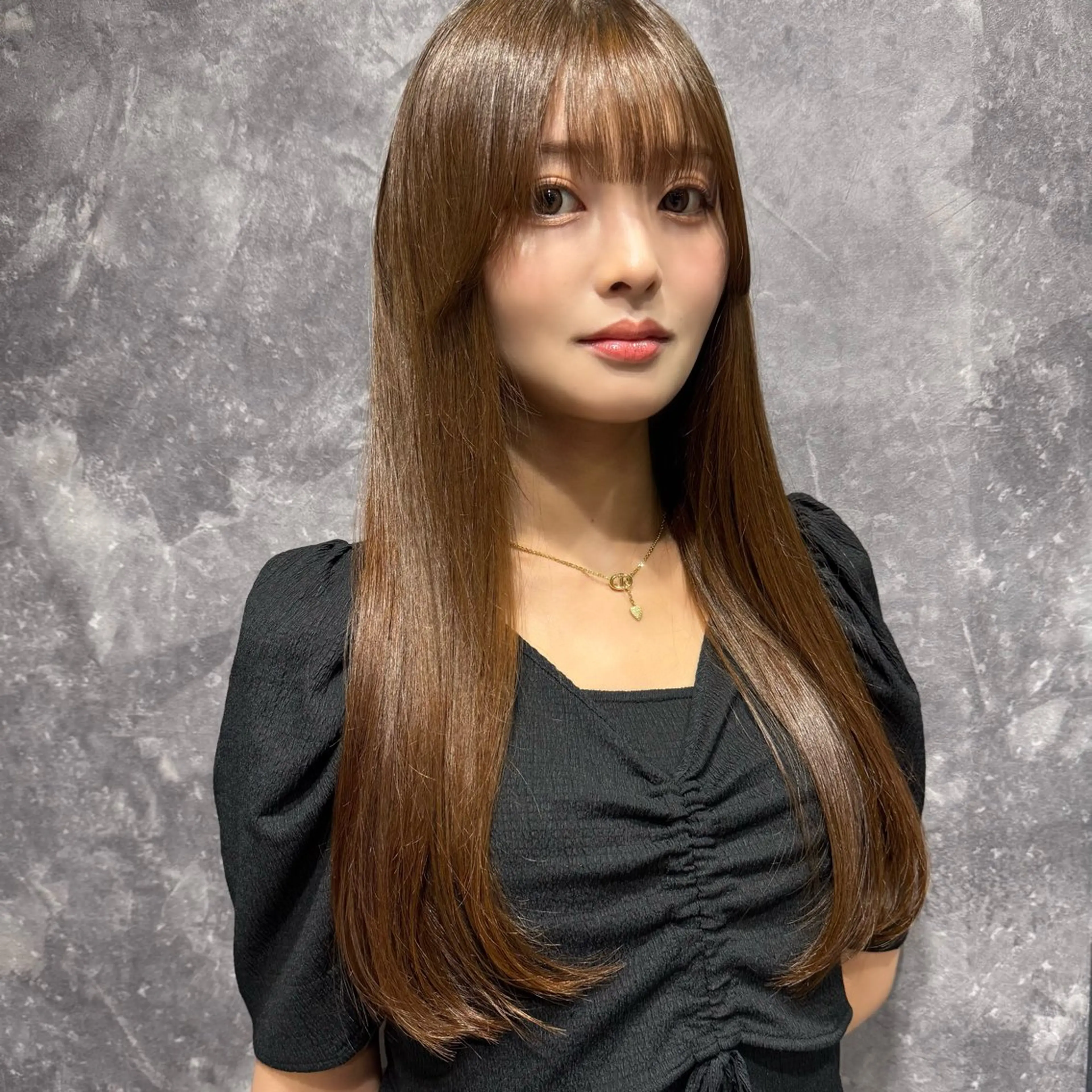 ロング カラー shiho .のヘアスタイル