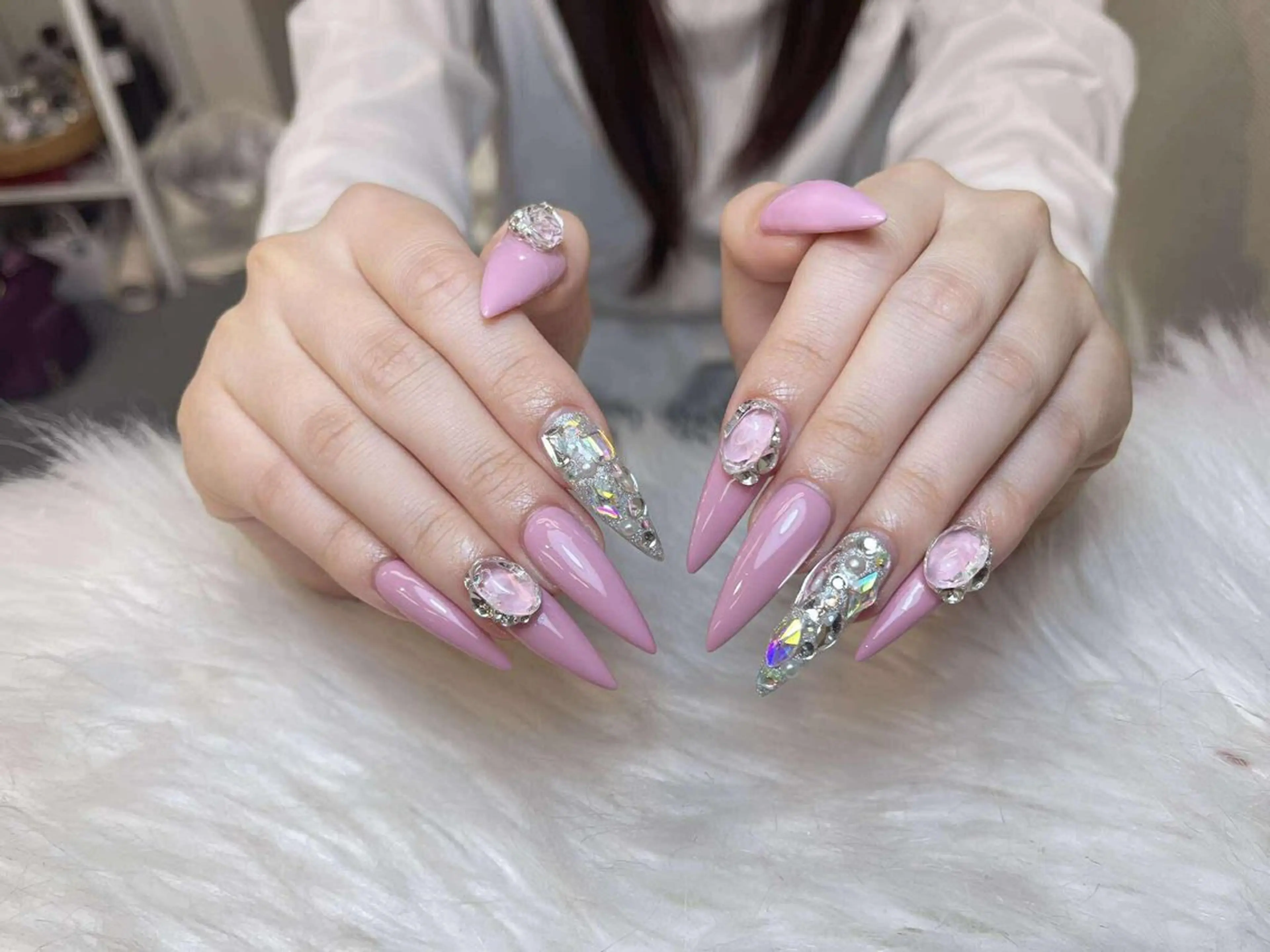 ネイル アートネイル 成人式 ジェルネイル ニュアンスネイル 夏ネイル ハンドネイル Jenn Nail Salonのネイルデザイン
