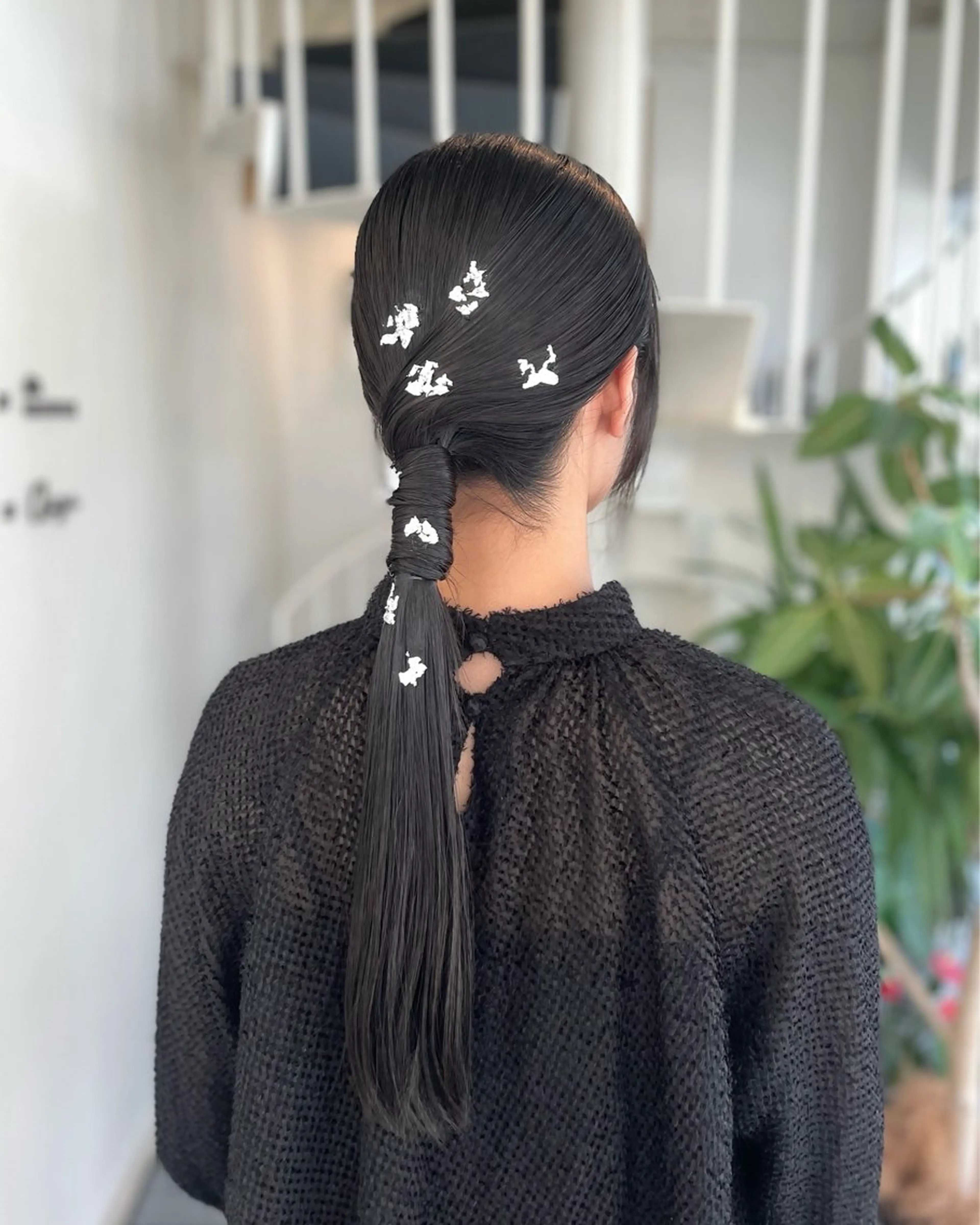 ロング ヘアアレンジ クニモトハルナ ボブ/柔らかカラーのヘアスタイル