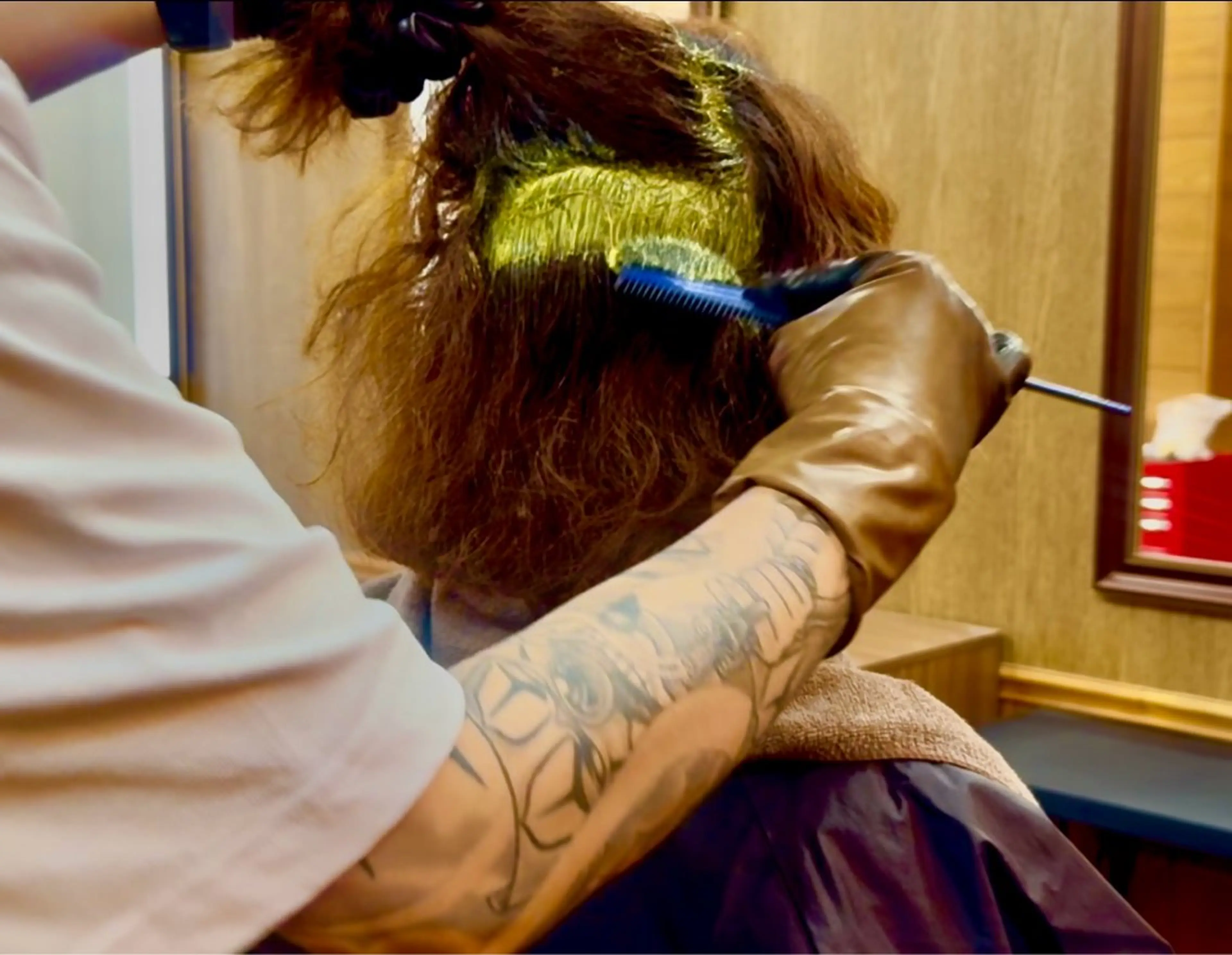 【大人気】カット＆カラー&内部補修トリートメントの写真