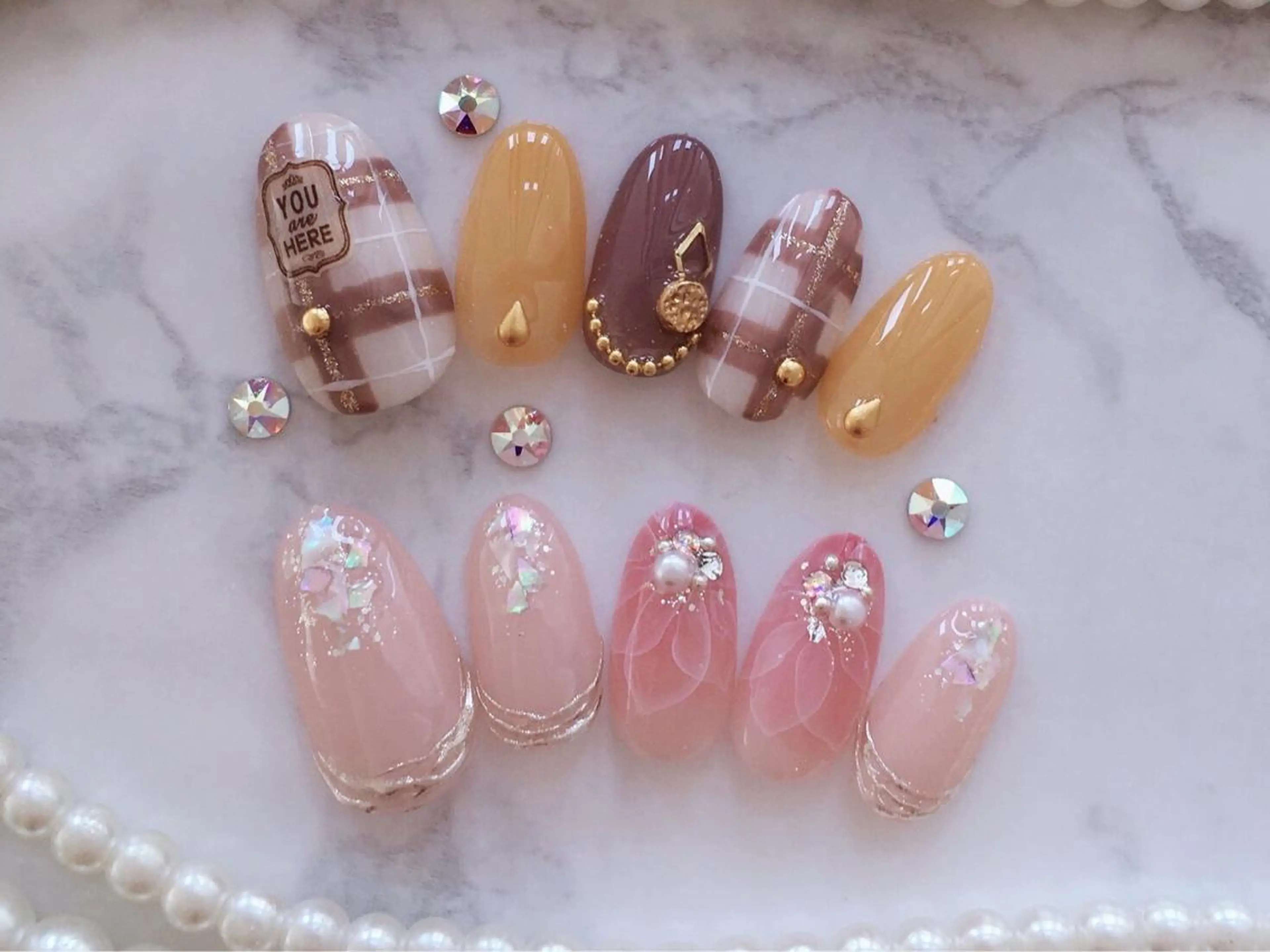 ネイル アートネイル カジュアル HALU ハルのネイルデザイン