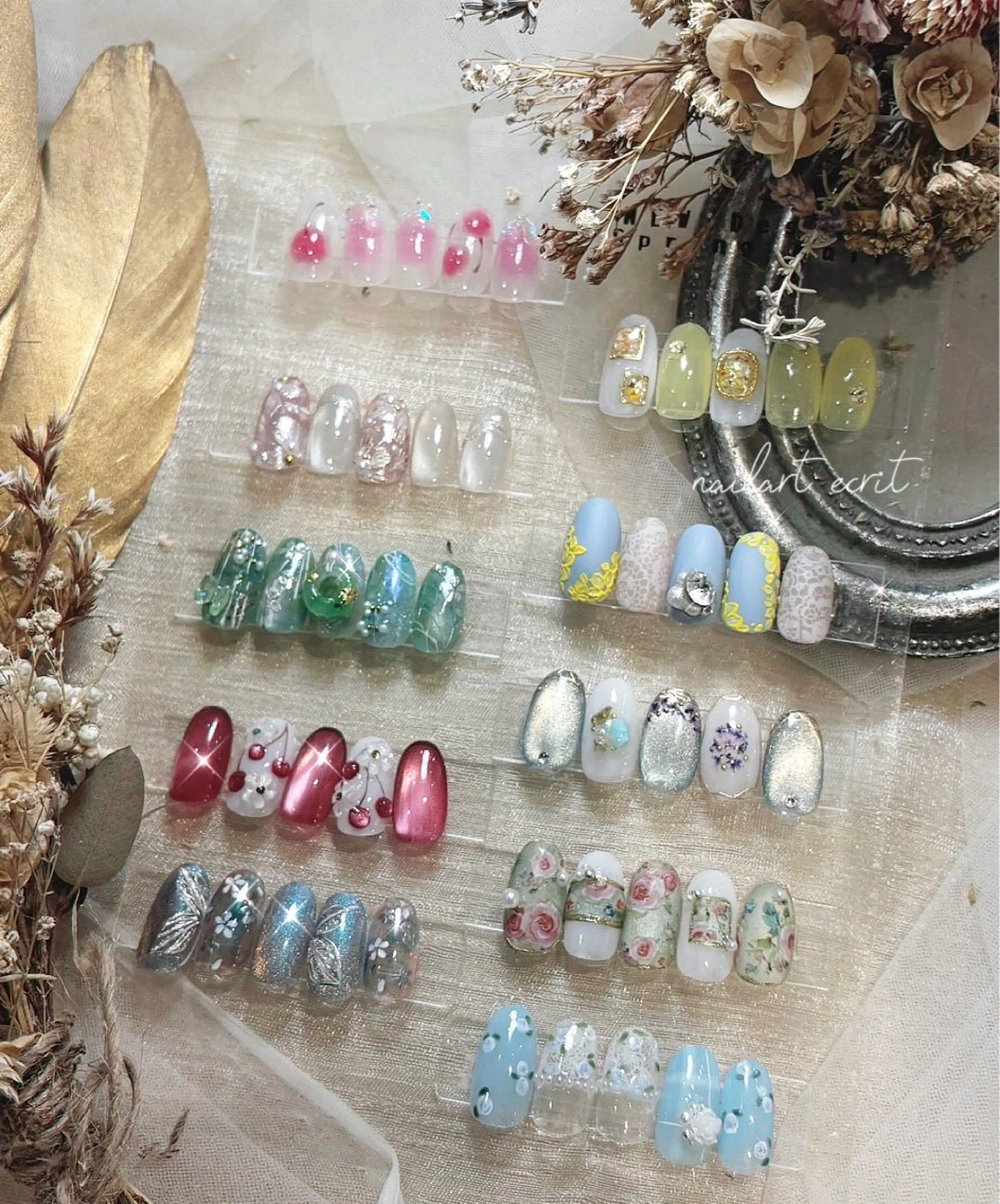 ネイル ネイルアート エクリのネイルデザイン