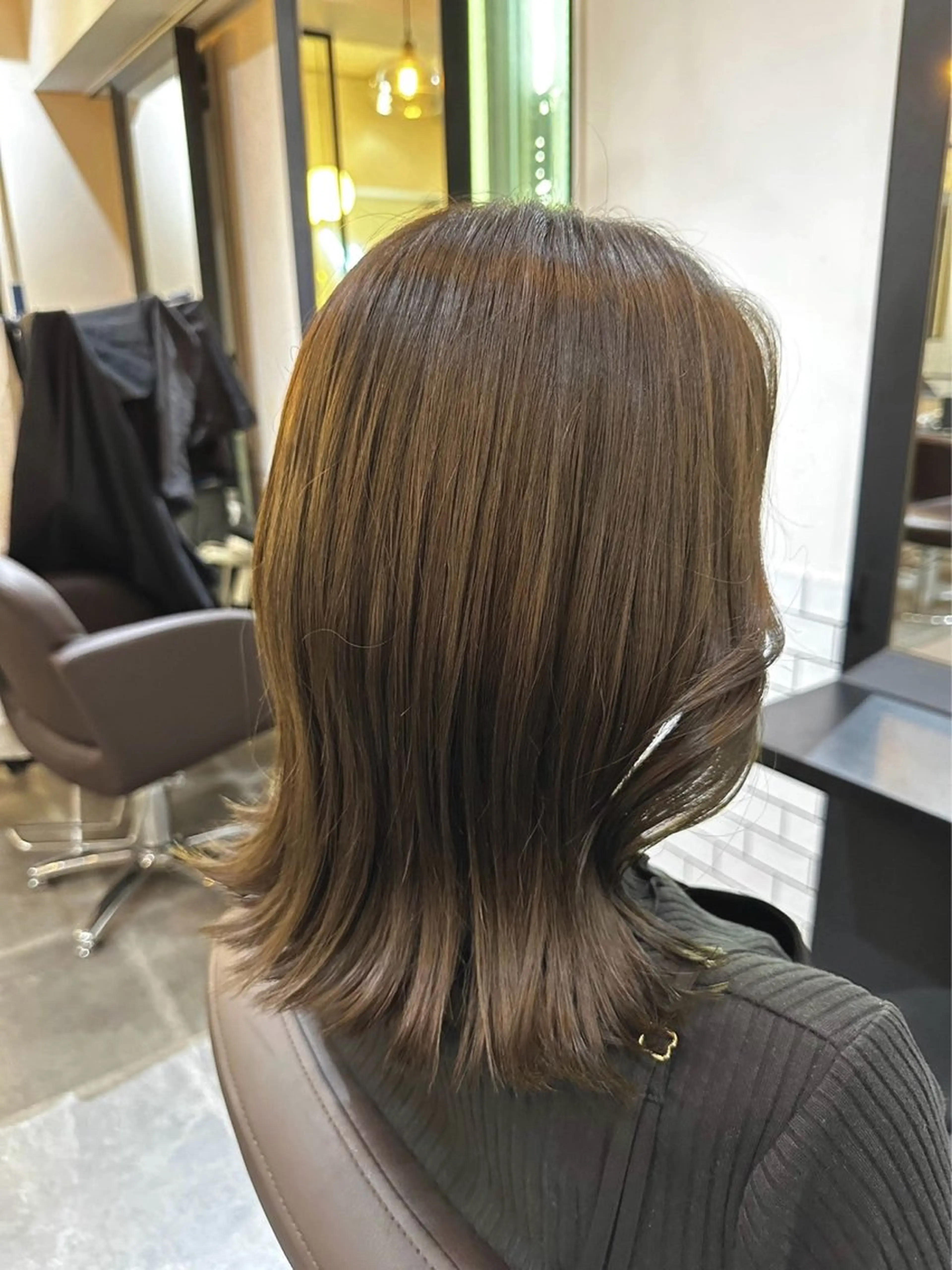 ミディアム ヘアカラー 似合わせの 🐣ひなた🐣のヘアスタイル