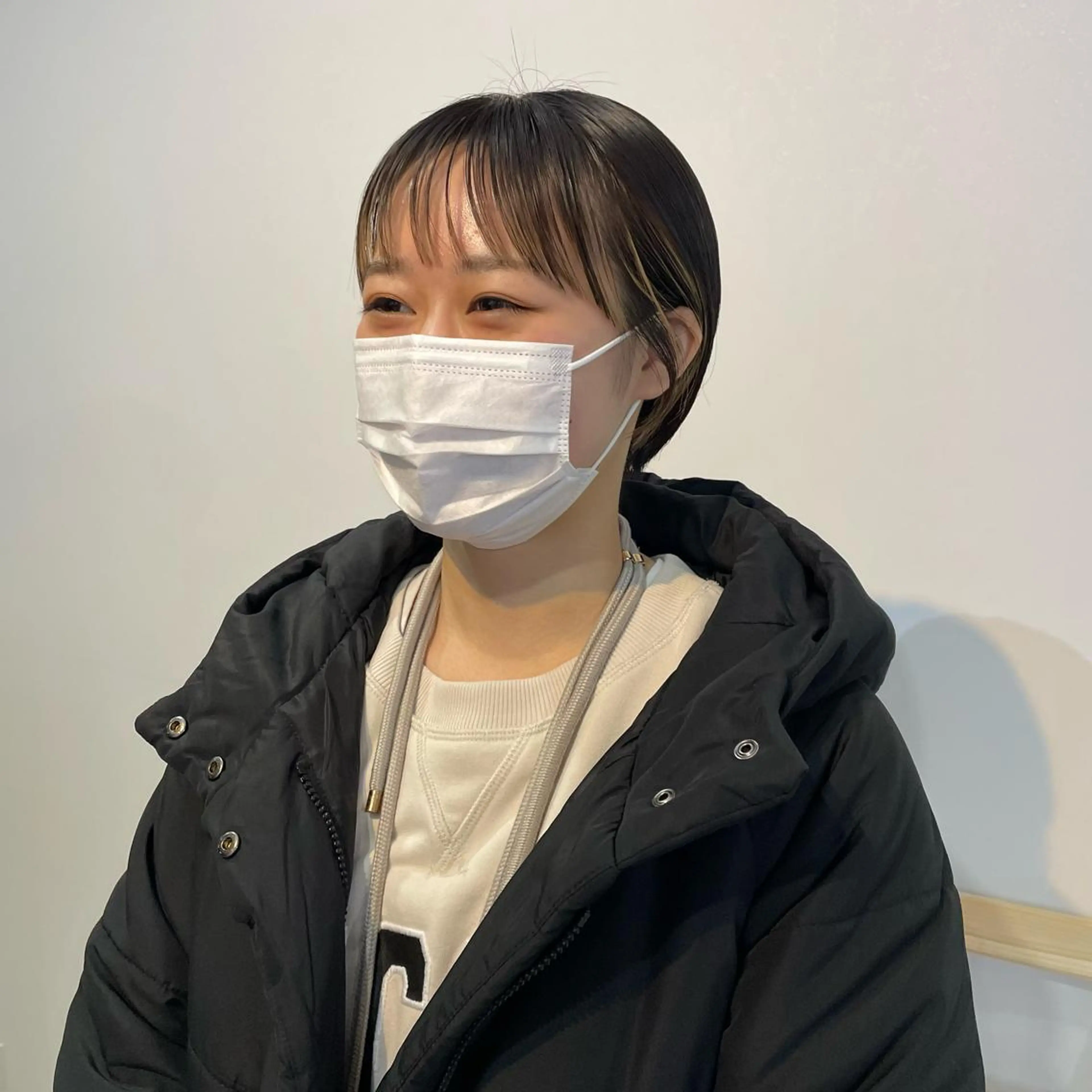 ショート カラー ショートヘア ショート　ボブ メンズ　パーマのヘアスタイル