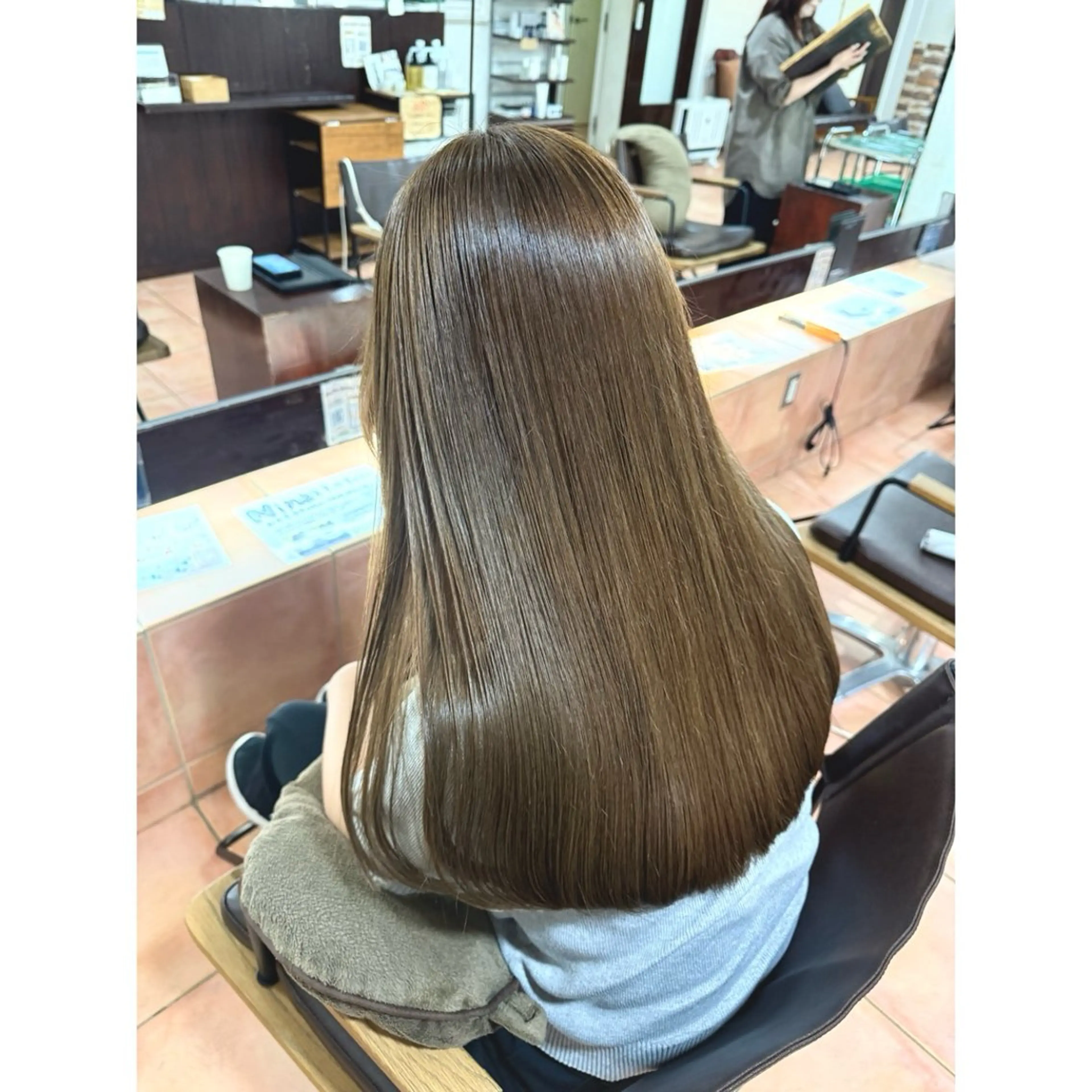 ロング カラー ヘアアレンジ カット ヘアカラー トリートメント 🦋エクステ/透明感 カラー🦋宮川莉央のヘアスタイル