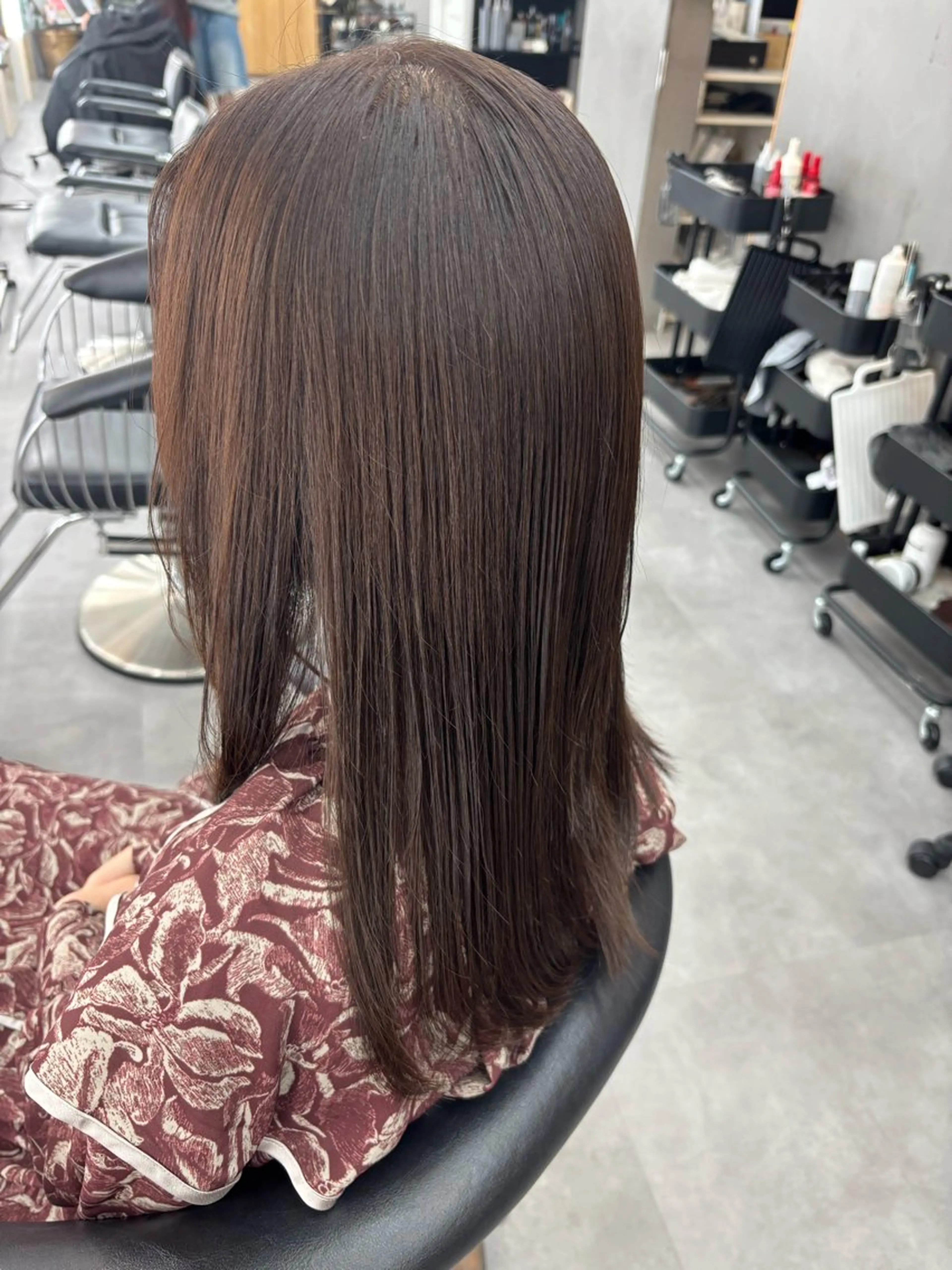 カラー 縮毛矯正/カラ ー/艶髪🌻ひな🌻のヘアスタイル