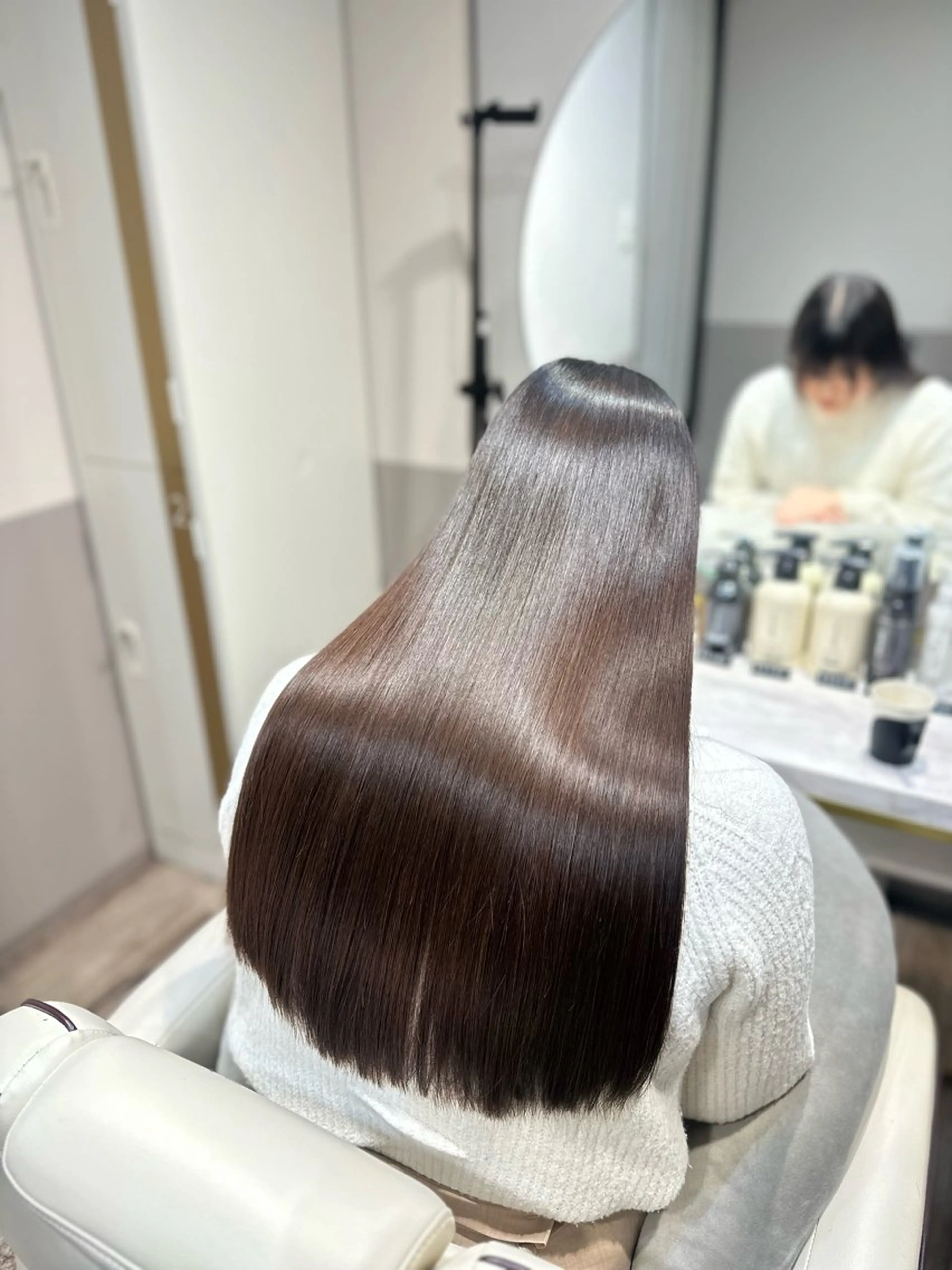 ロング カラー 新宿/髪質改善/ 美髪矯正✨浅江通友のヘアスタイル