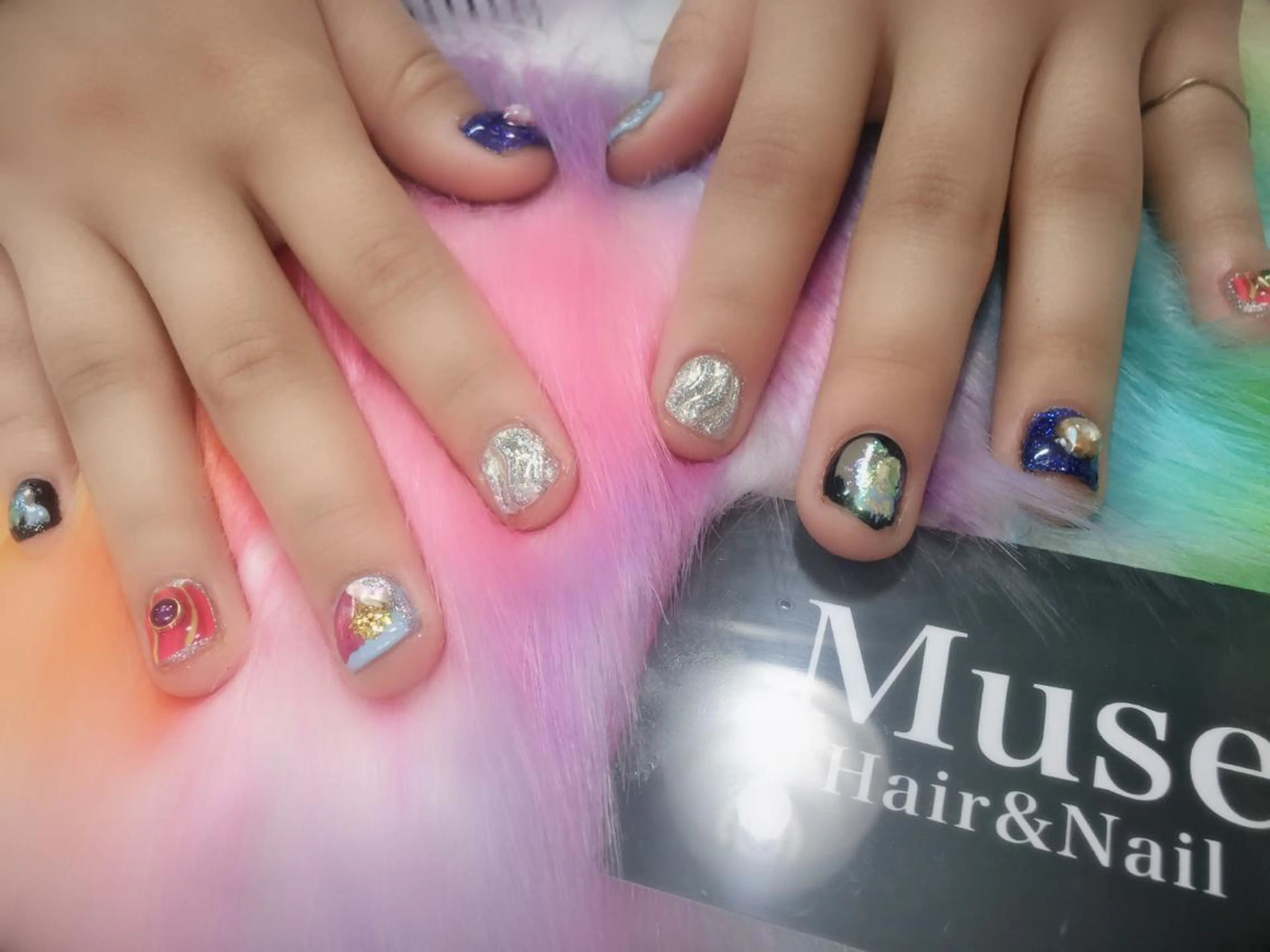 ネイル ニュアンスネイル 隠れ家一戸建て金町 HIROMI 葛飾区のネイルデザイン