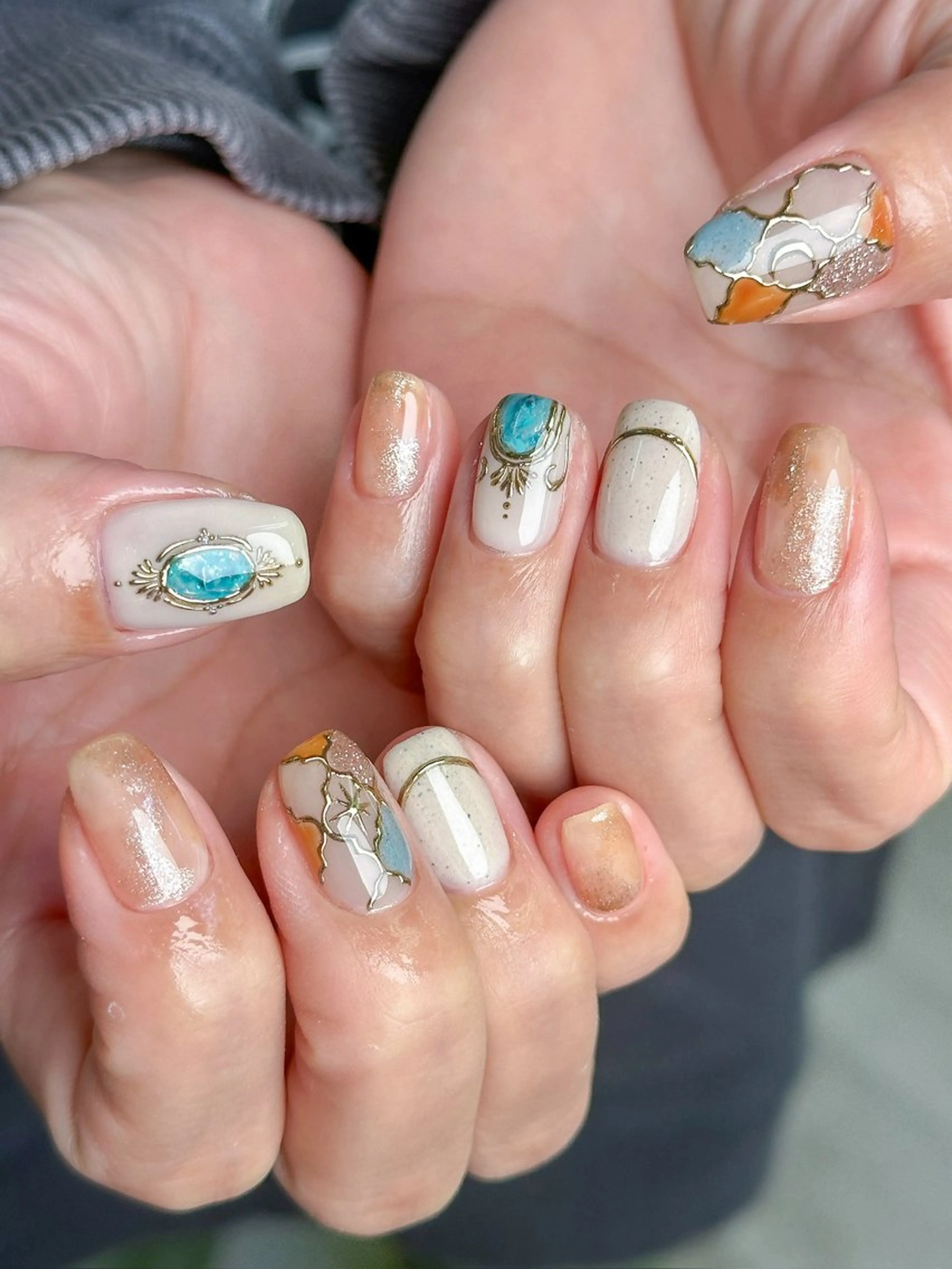 ネイル ハンドネイル ハンドケア 🕊 MIZUKIのネイルデザイン