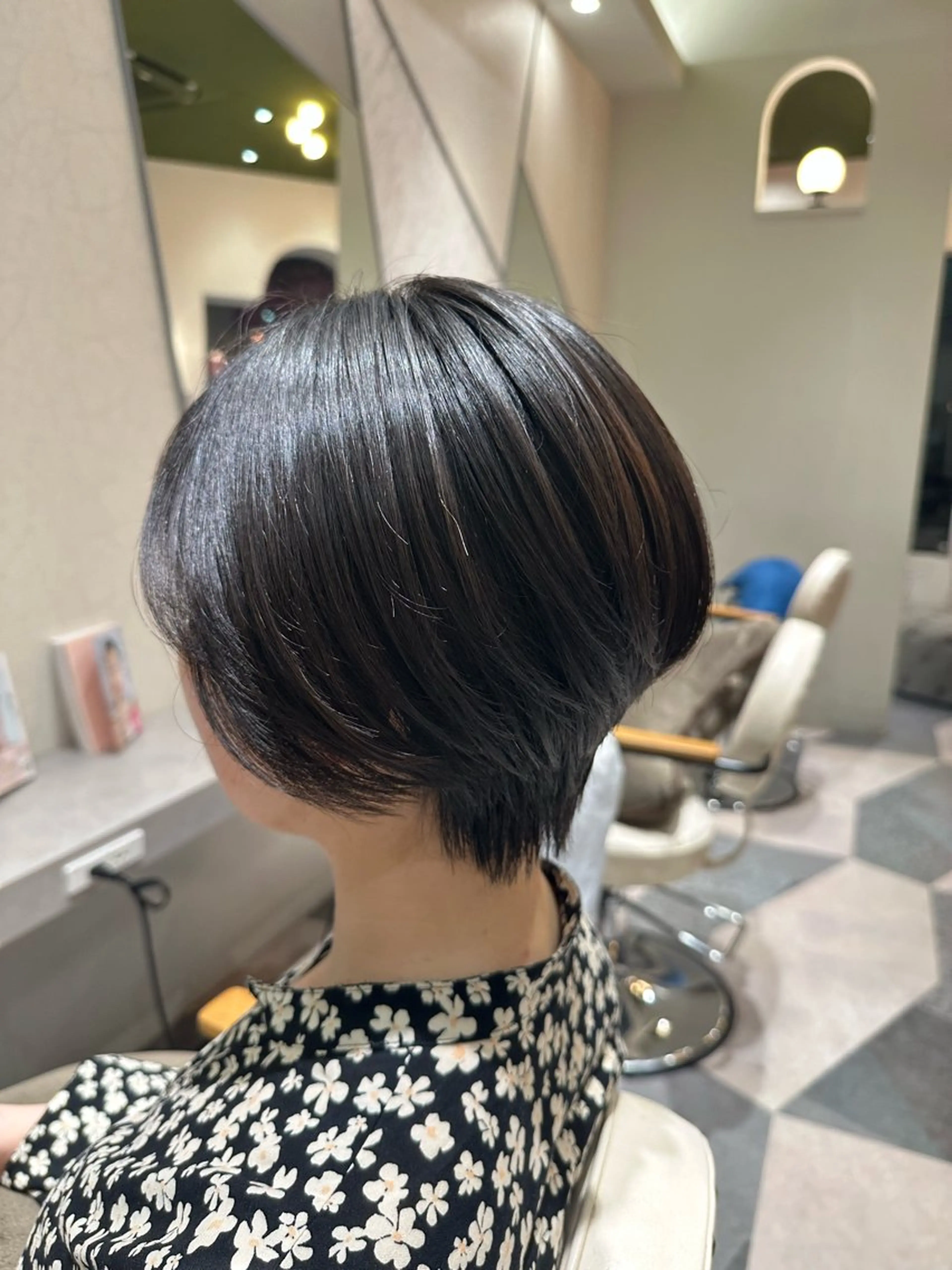 ショート くびれヘア ショートヘア echelle🦋 【似合わせ】さくらのヘアスタイル