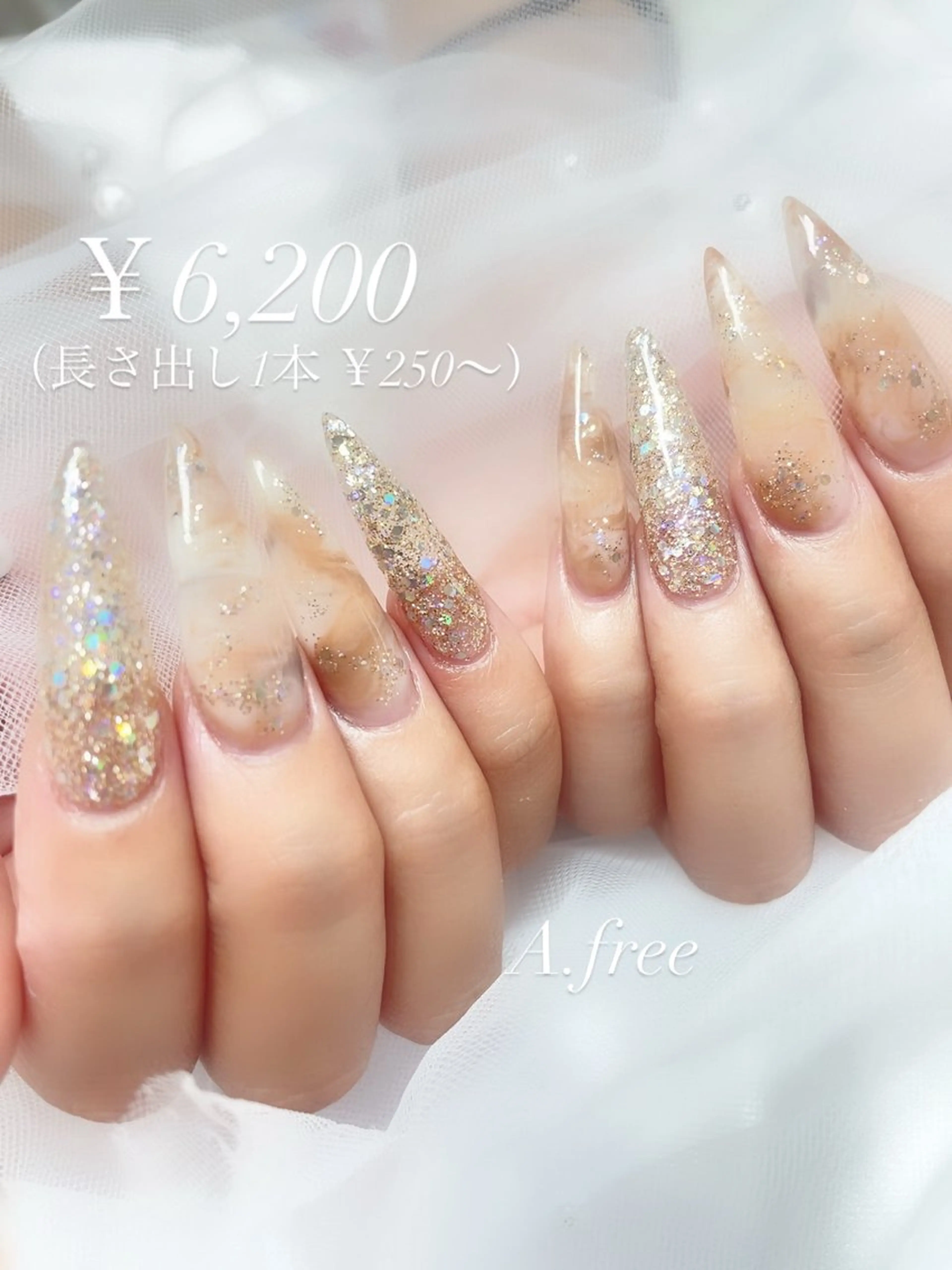 ネイル ジェルネイル A.free✧*｡ アレルギー対応✧*｡のネイルデザイン