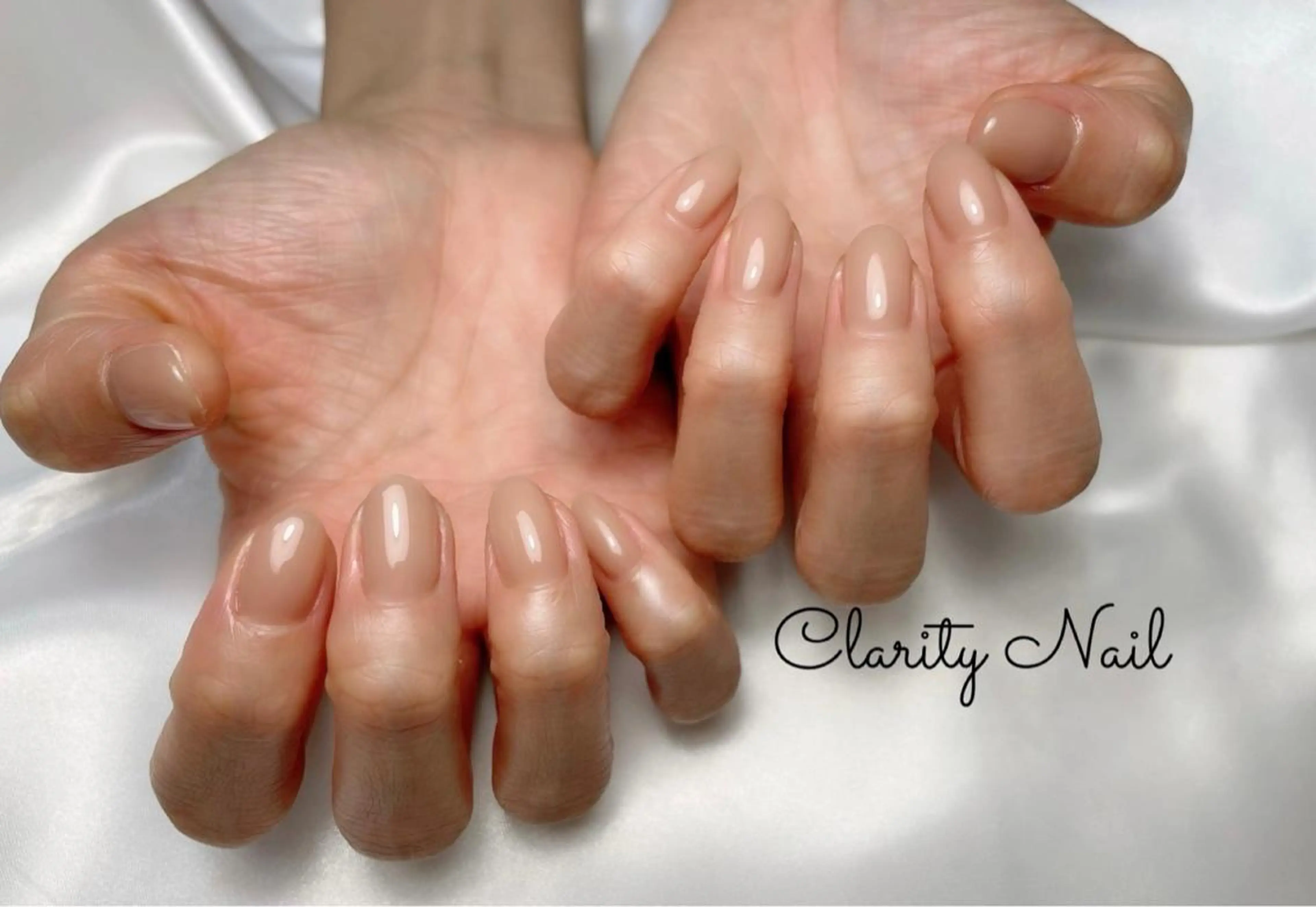 ネイル ワンカラーネイル ハンドネイル Clarity Nailのネイルデザイン