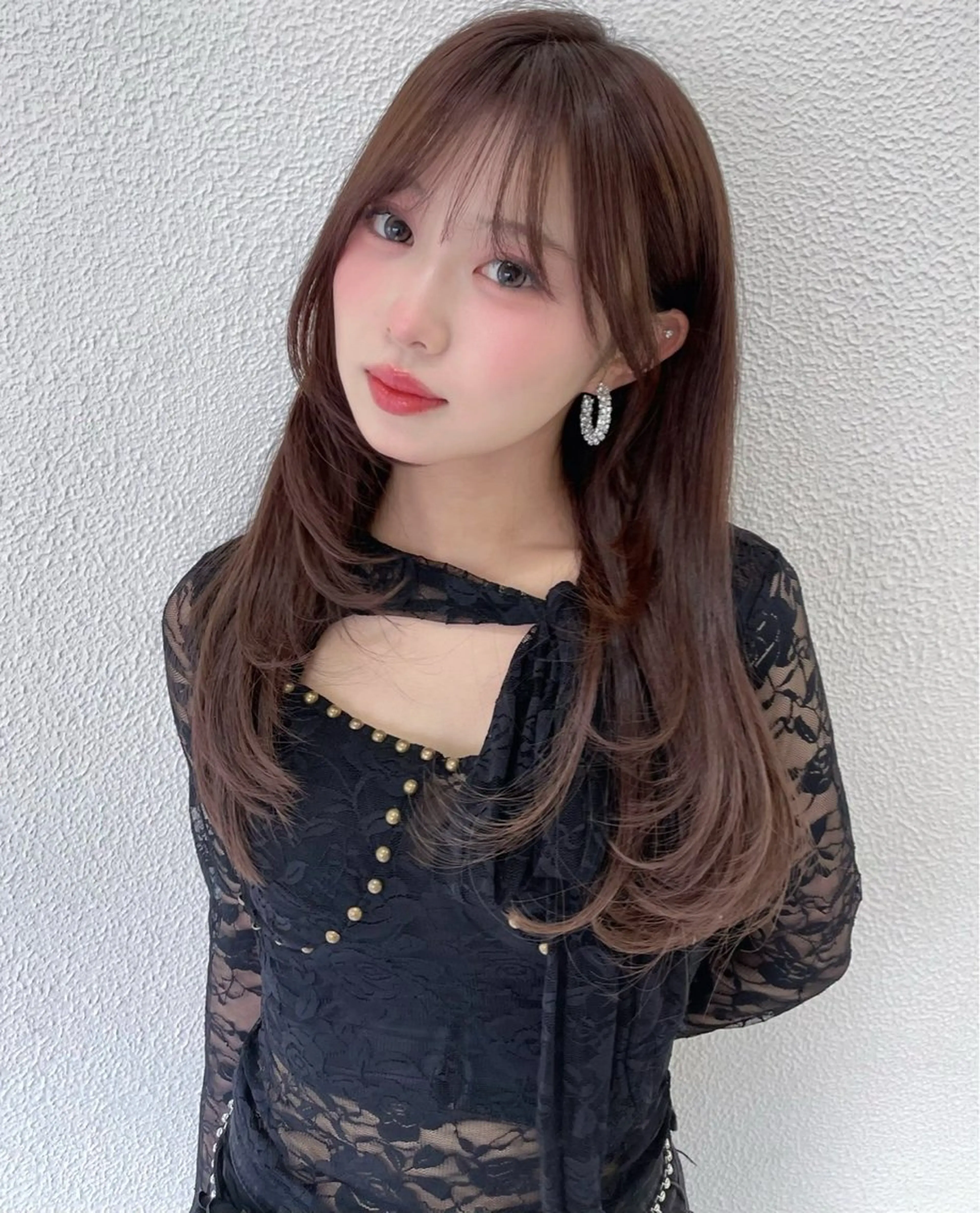 ロング 國分 桃愛のヘアスタイル