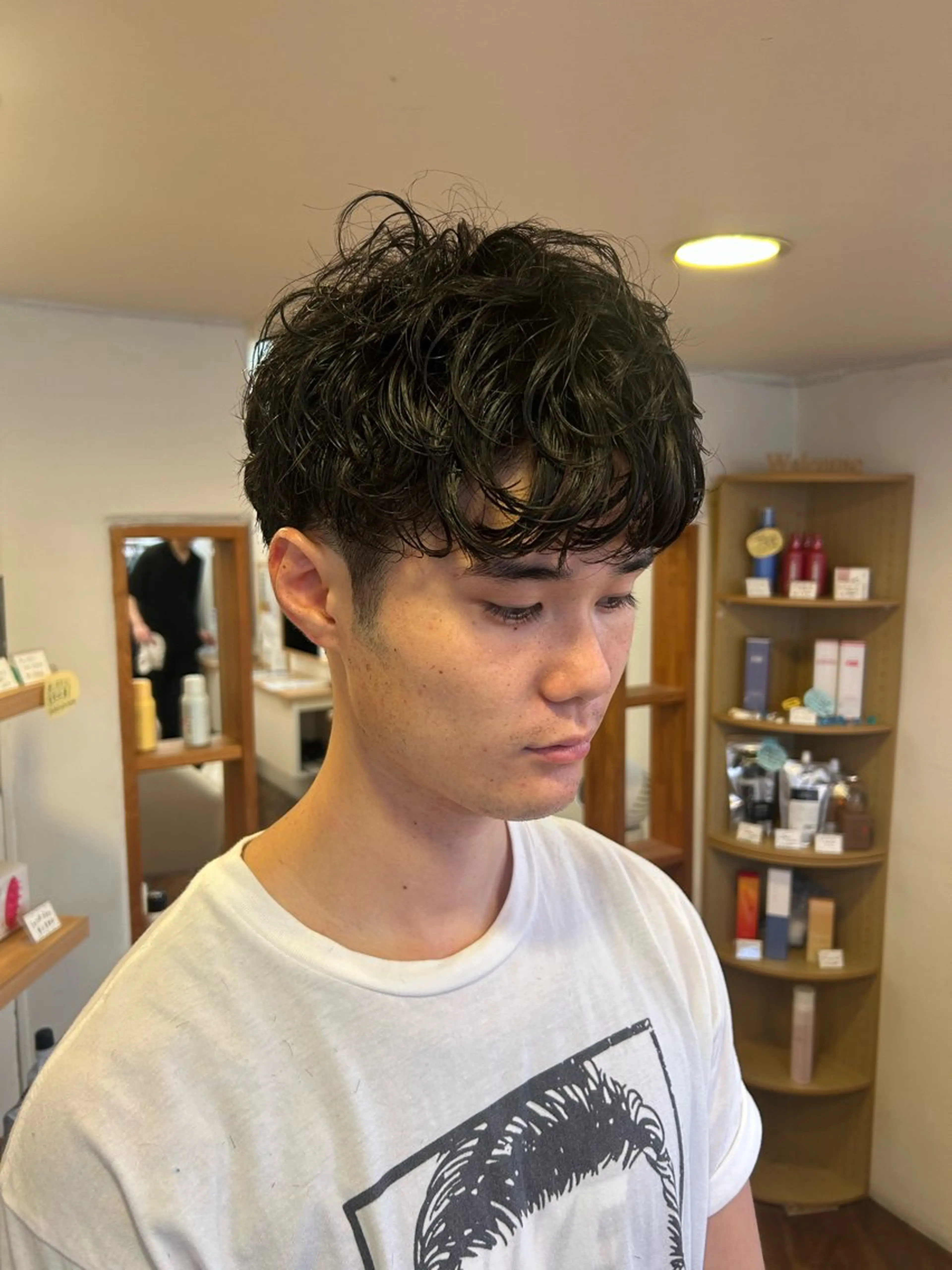 パーマ 小泉 樹奈のヘアスタイル