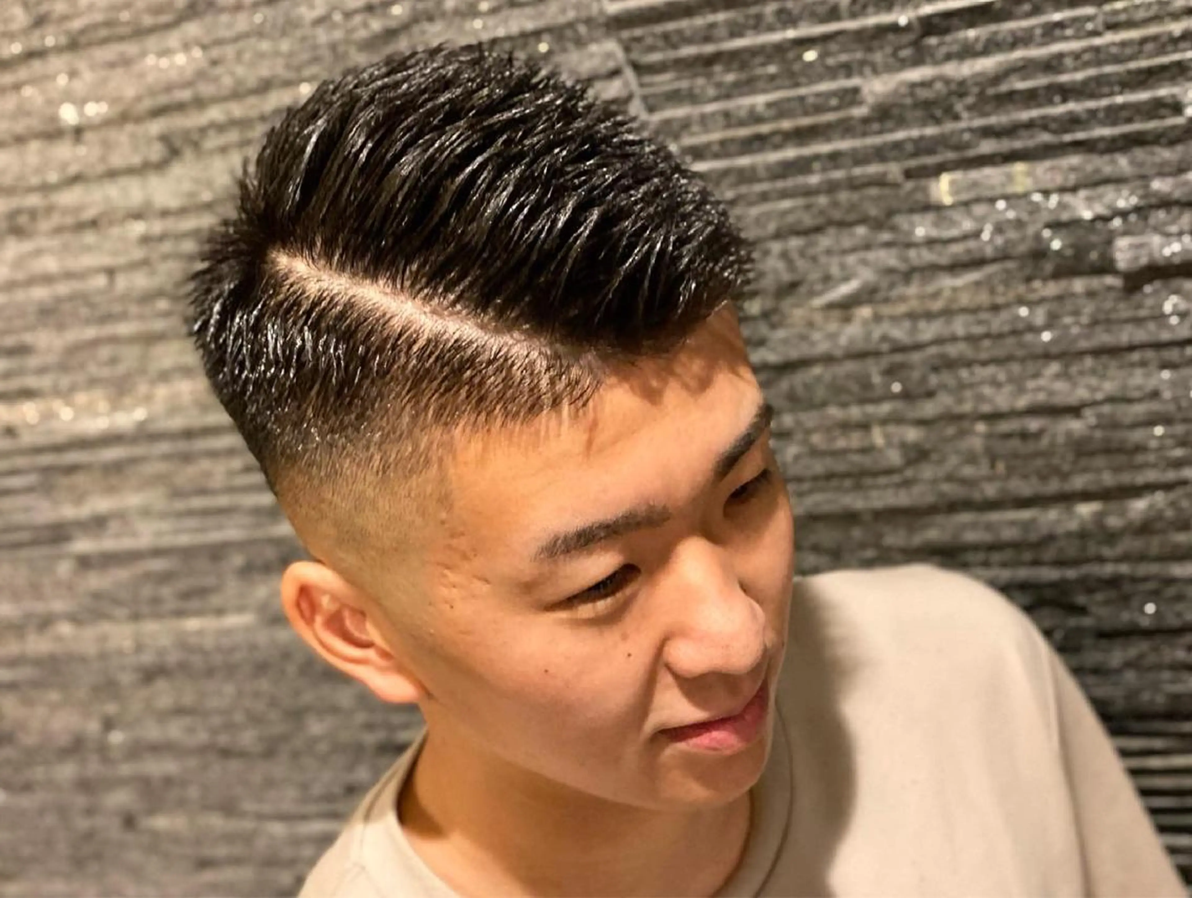 ショート メンズ 浅見 天翔のヘアスタイル