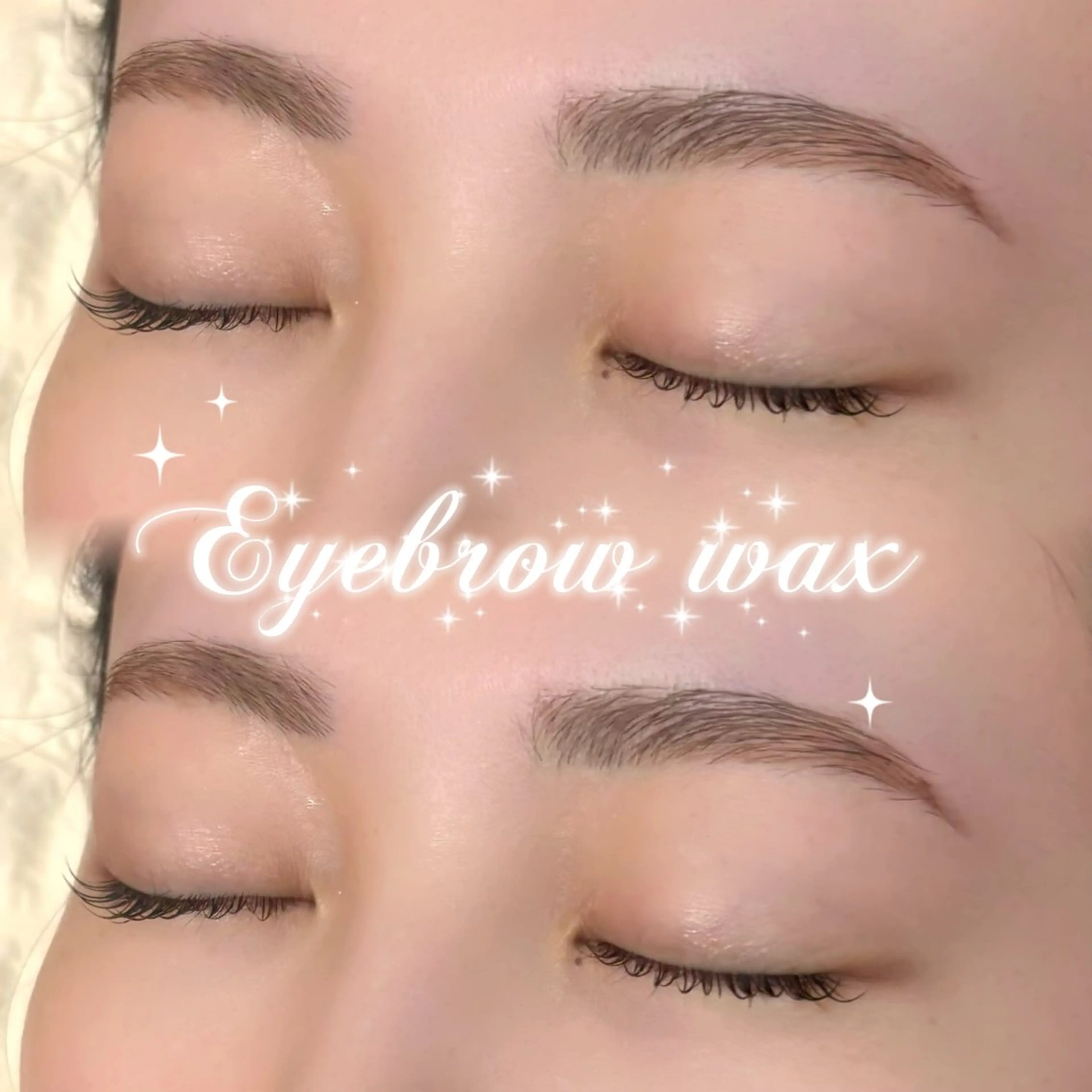 アイブロウ ワックス脱毛 眉カット meg .のマツエク・マツパデザイン