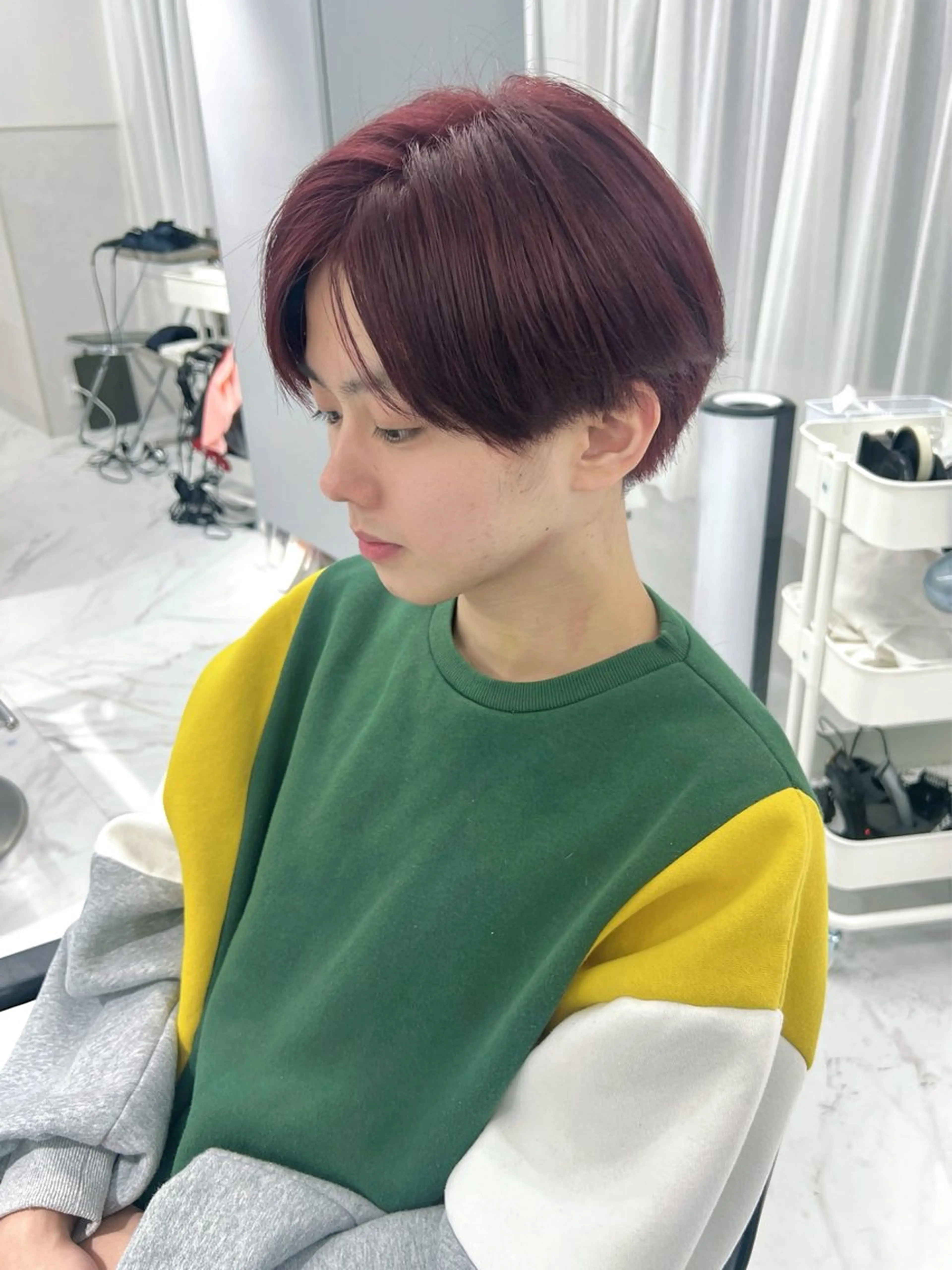 ショート カット sweep˖ ࣪⊹ ルカ┊ケアブリーチのヘアスタイル