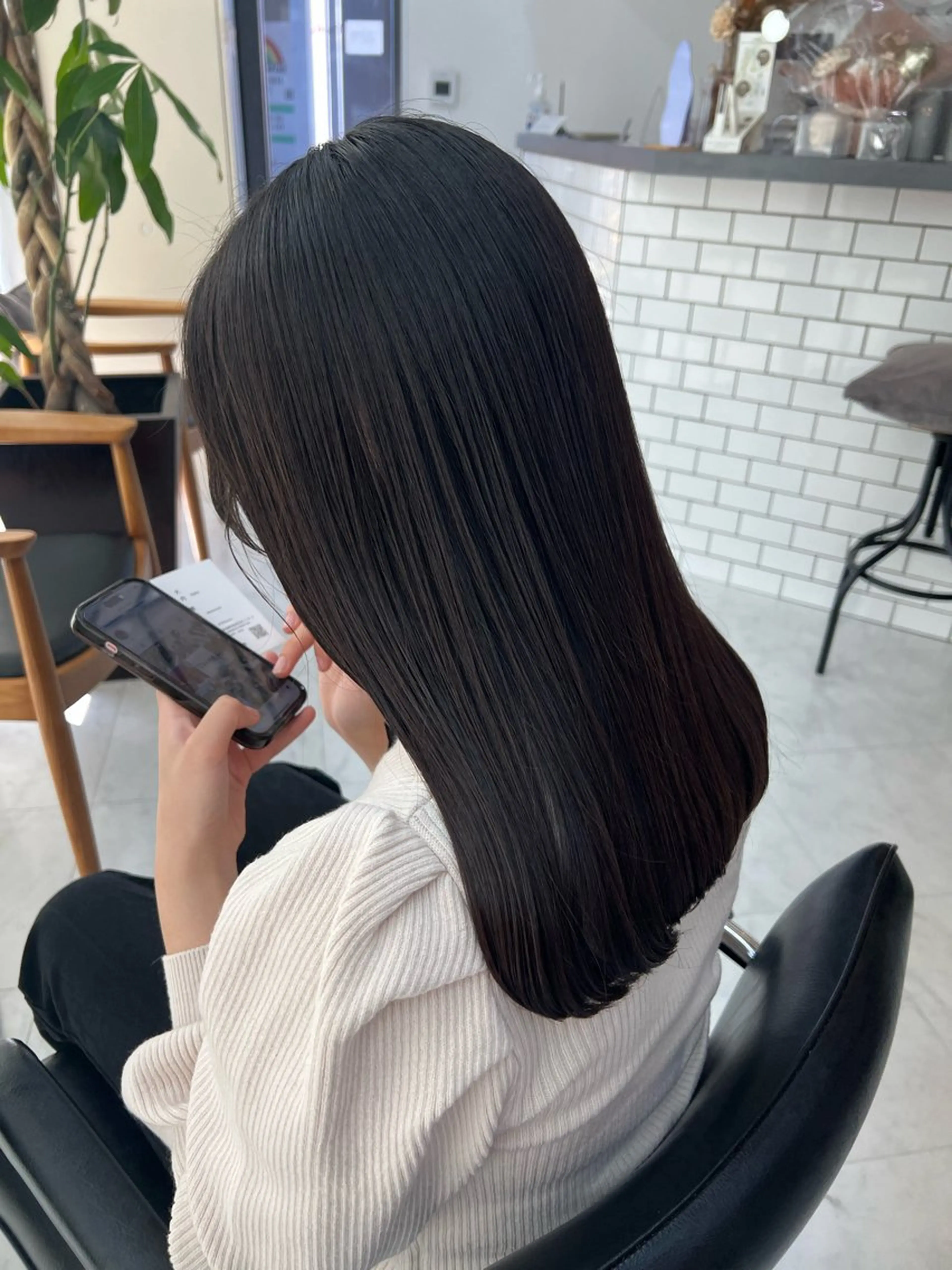 ロング カット ヘアカラー トリートメント ヘッドスパ 🌿大内雅斗 🌿韓国ヘアのヘアスタイル