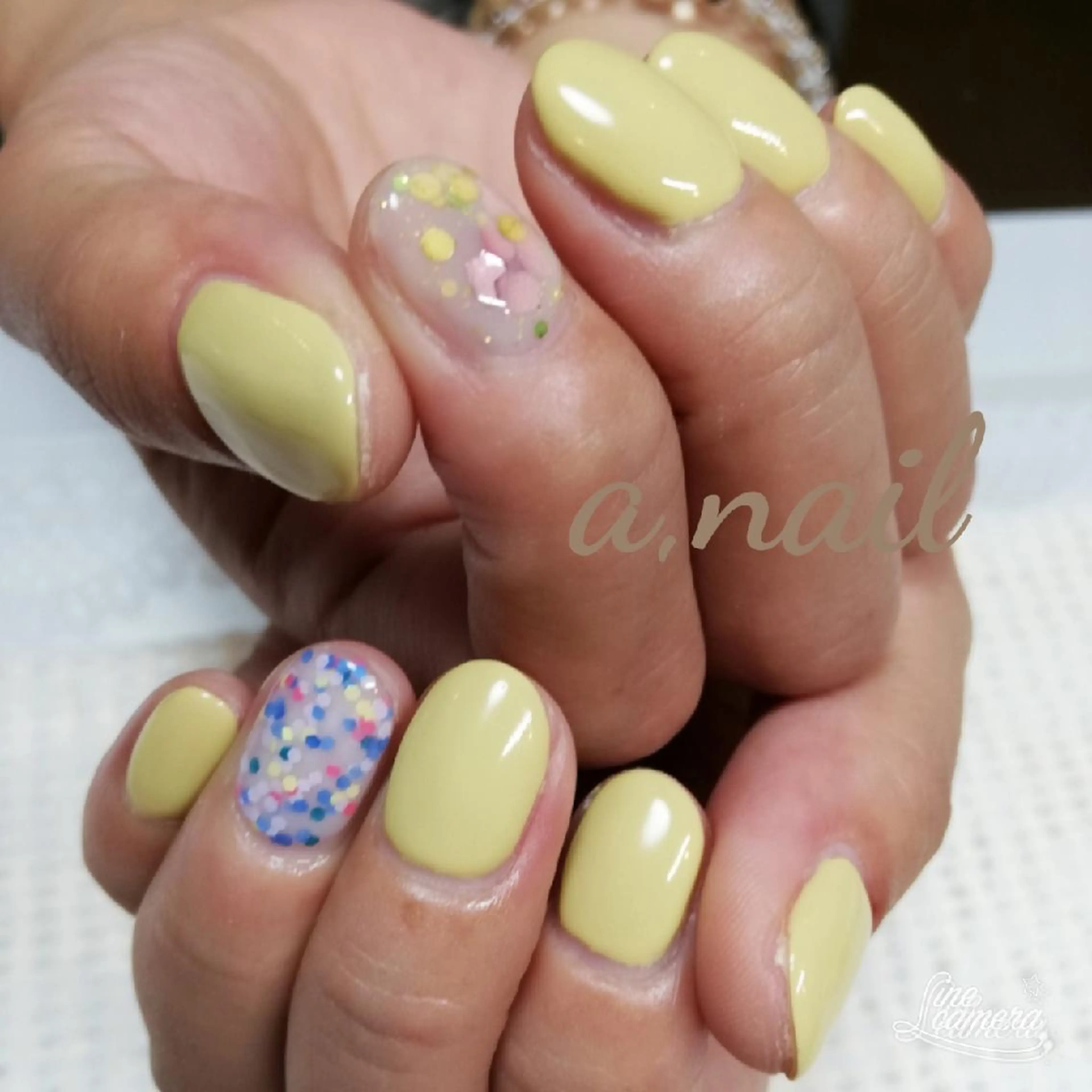 ネイル ジェルネイル ワンカラーネイル ハンドネイル ネイルサロン エーネイルのネイルデザイン