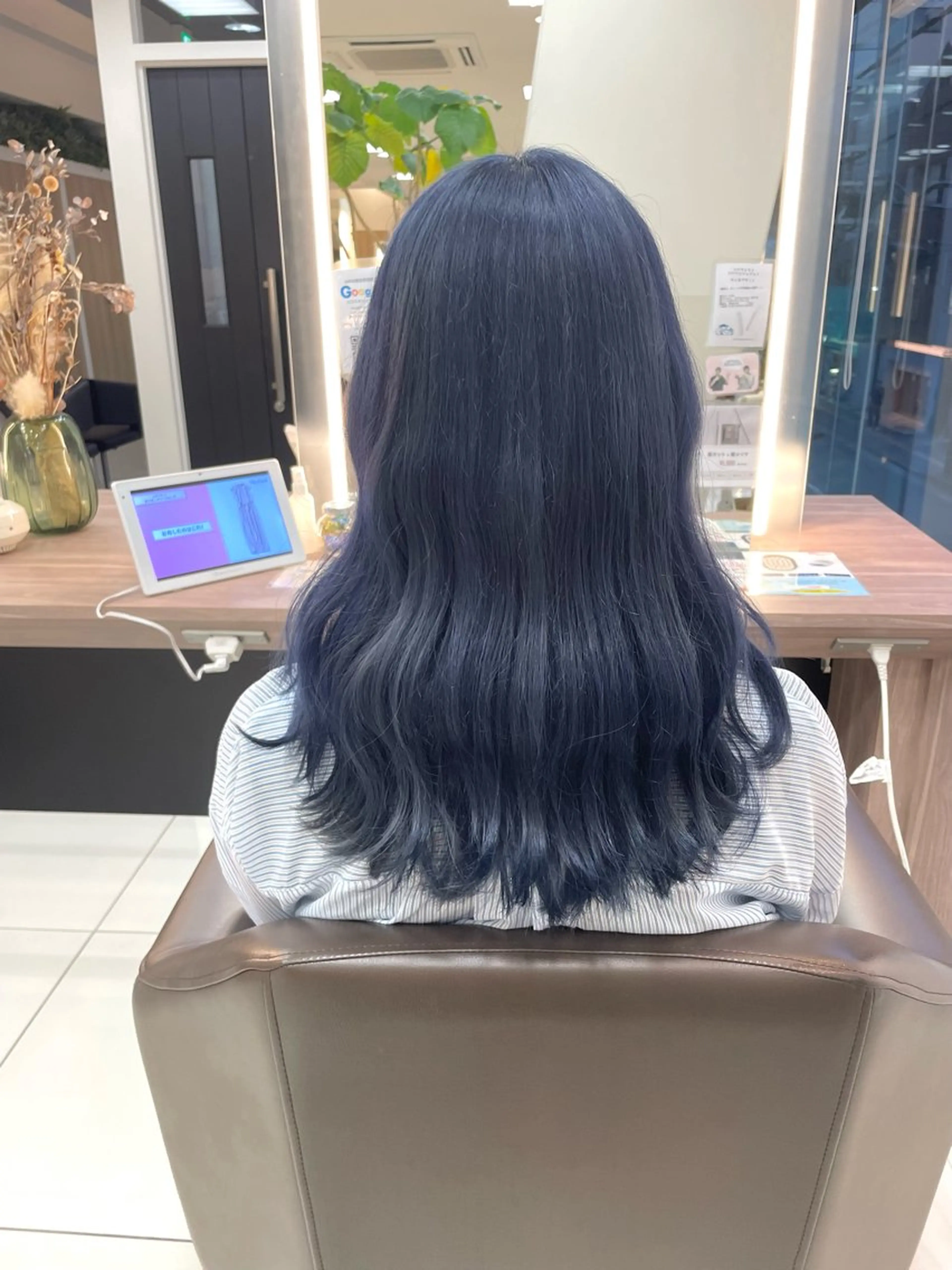 ロング カラー ヘッドスパ/ 鎌倉 アズサのヘアスタイル