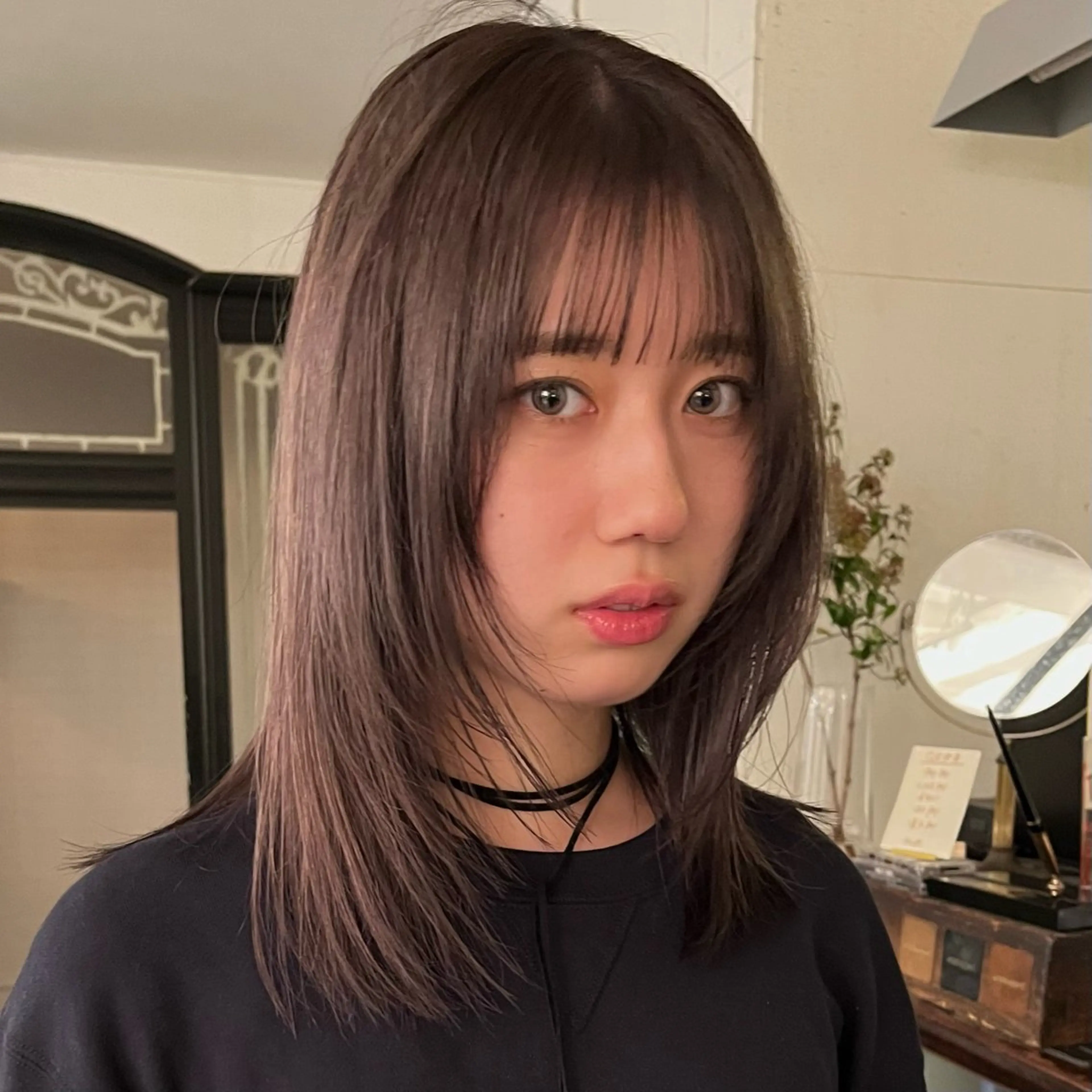 ミディアム ブリーチなし/透明感 /ショート/大世のヘアスタイル