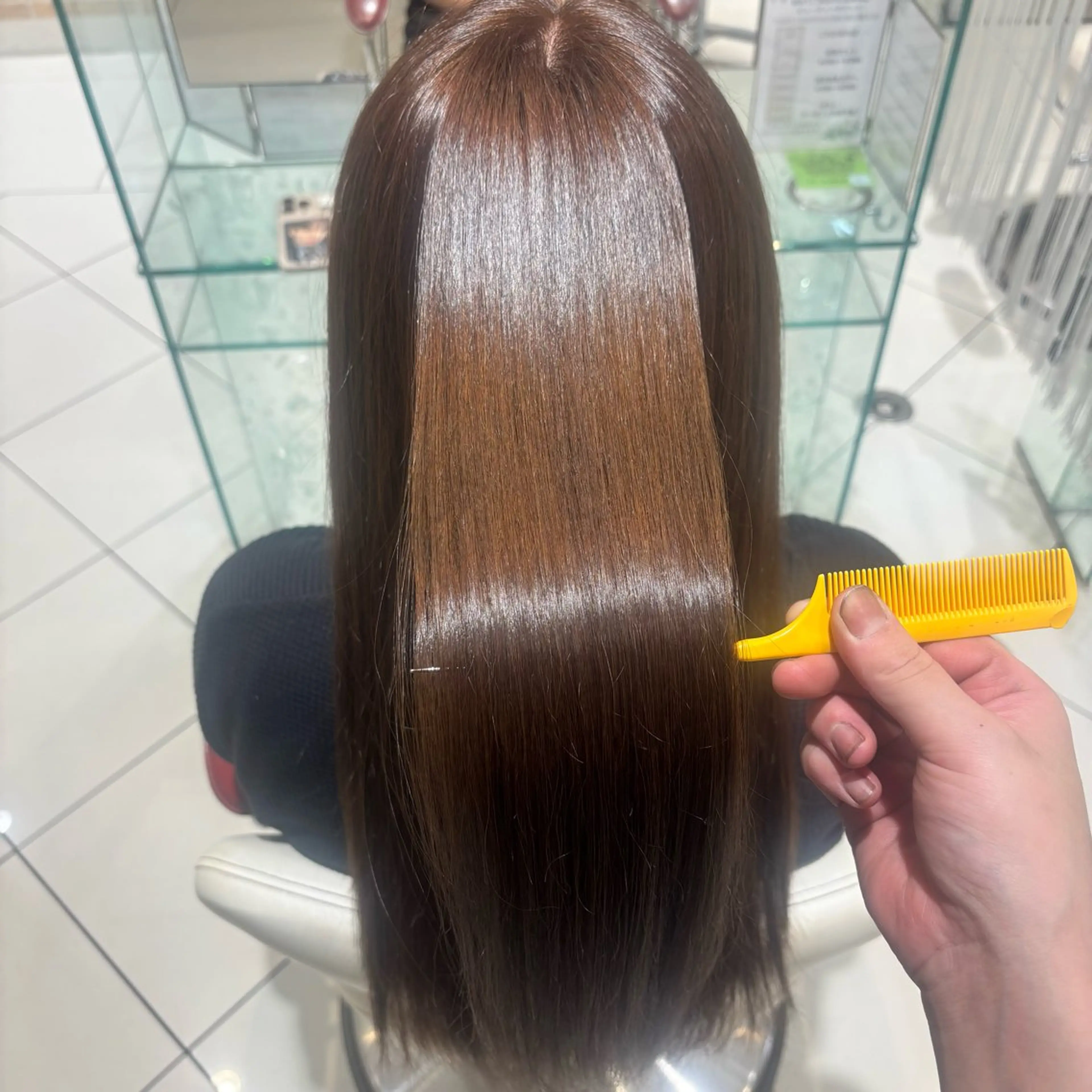 ロング EARTH 中水   怜奈のヘアスタイル