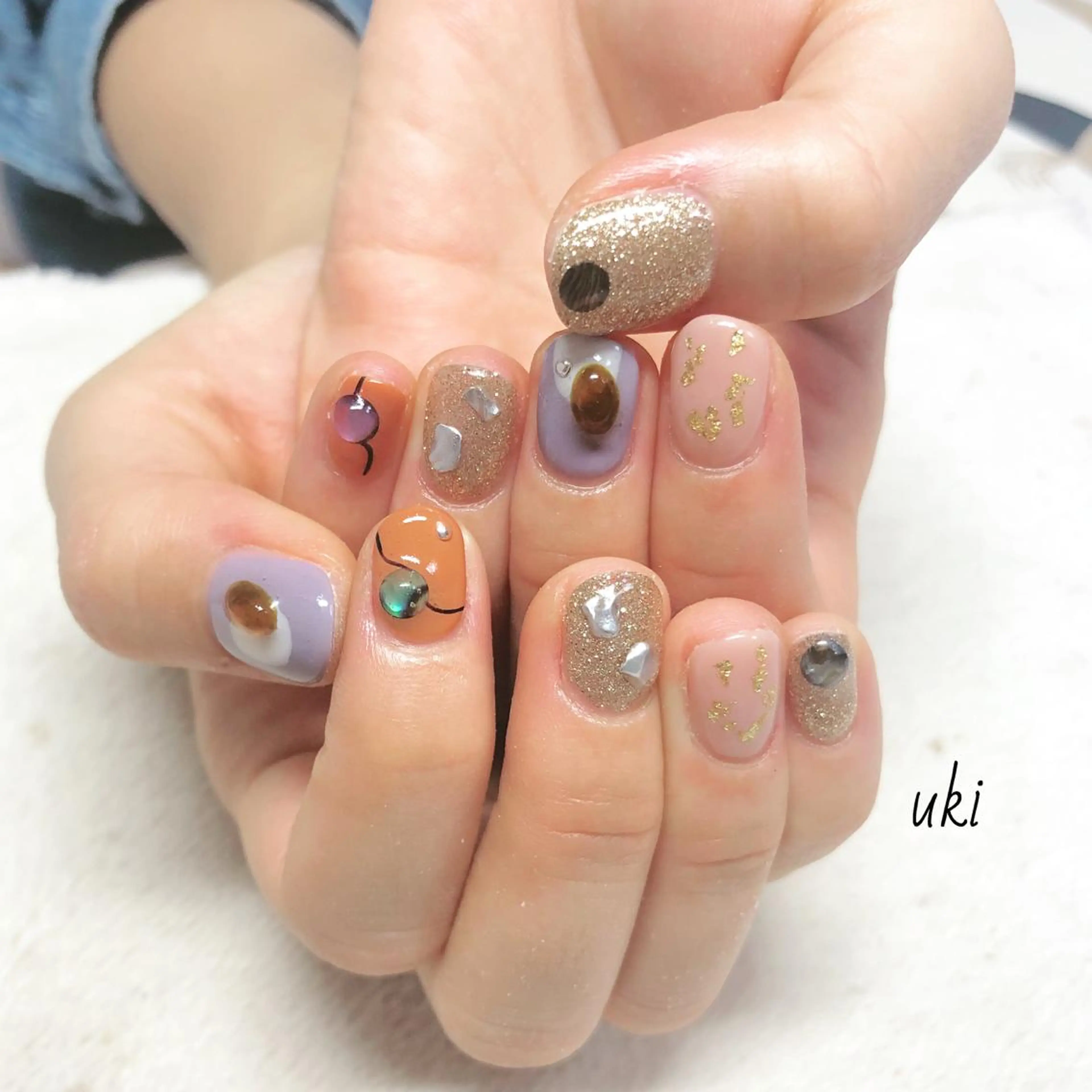 ネイル ハンドネイル Ameri nail /UKIのネイルデザイン