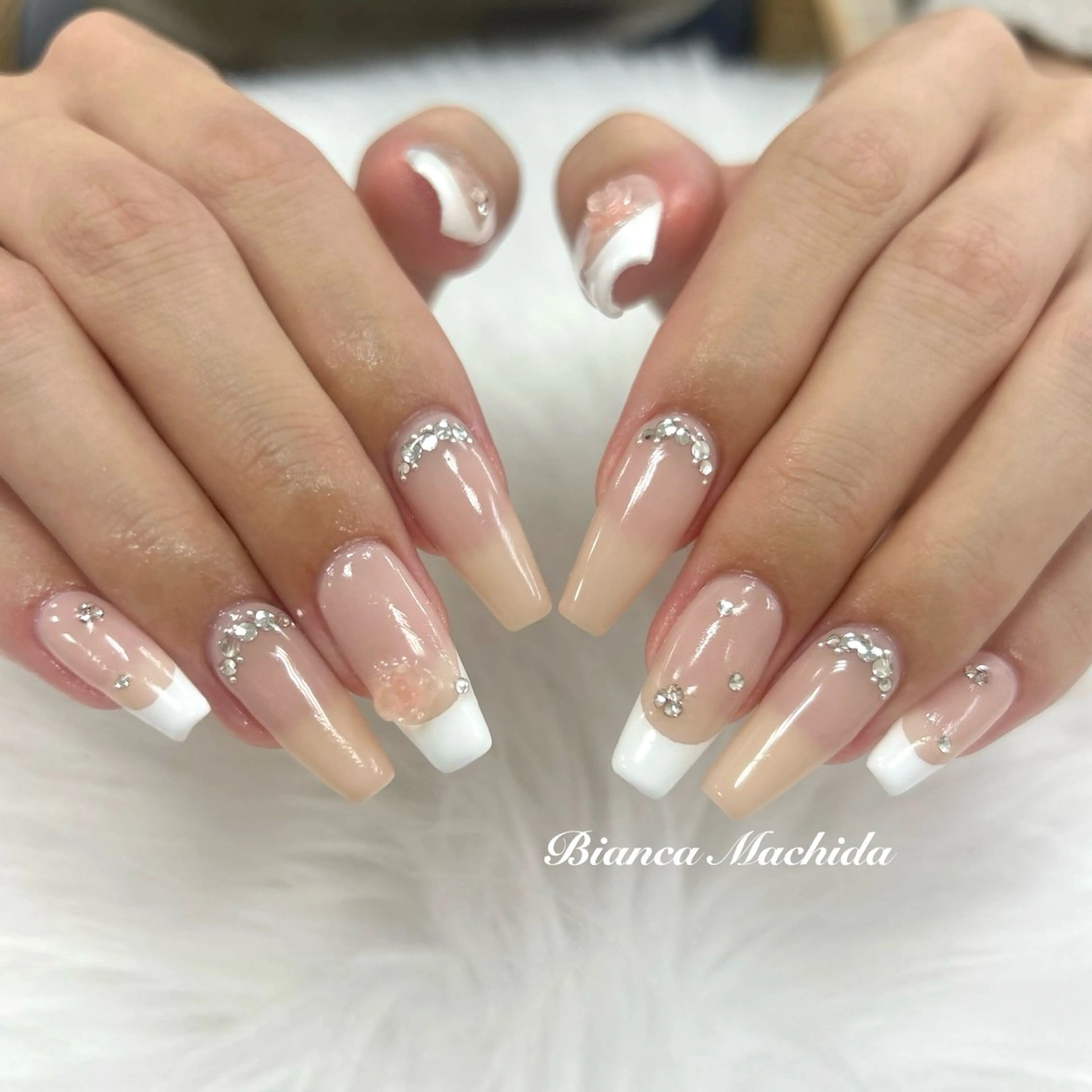 ネイル Bianca 🪽 Nakajimaのネイルデザイン