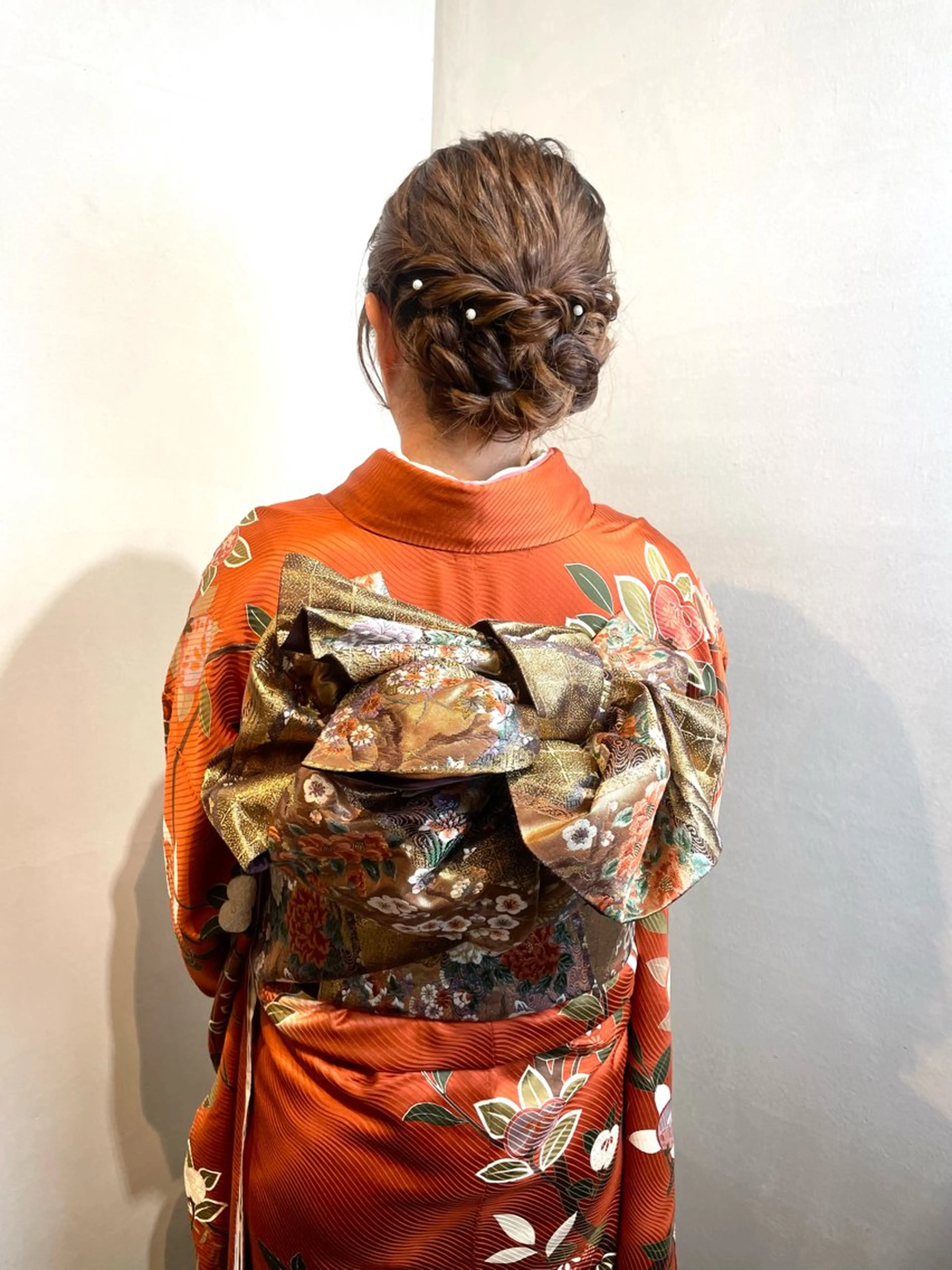 セミロング ヘアアレンジ BeBe /スタイリストのヘアスタイル