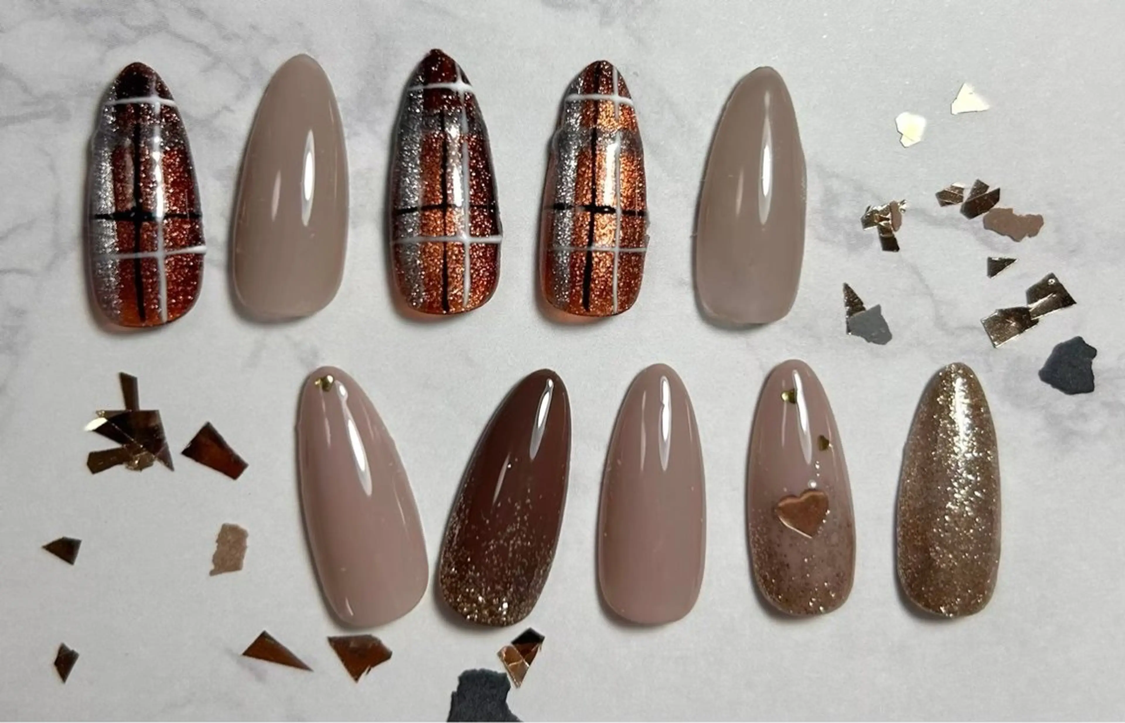 ネイル ハンドネイル ボヌール MAKIのネイルデザイン