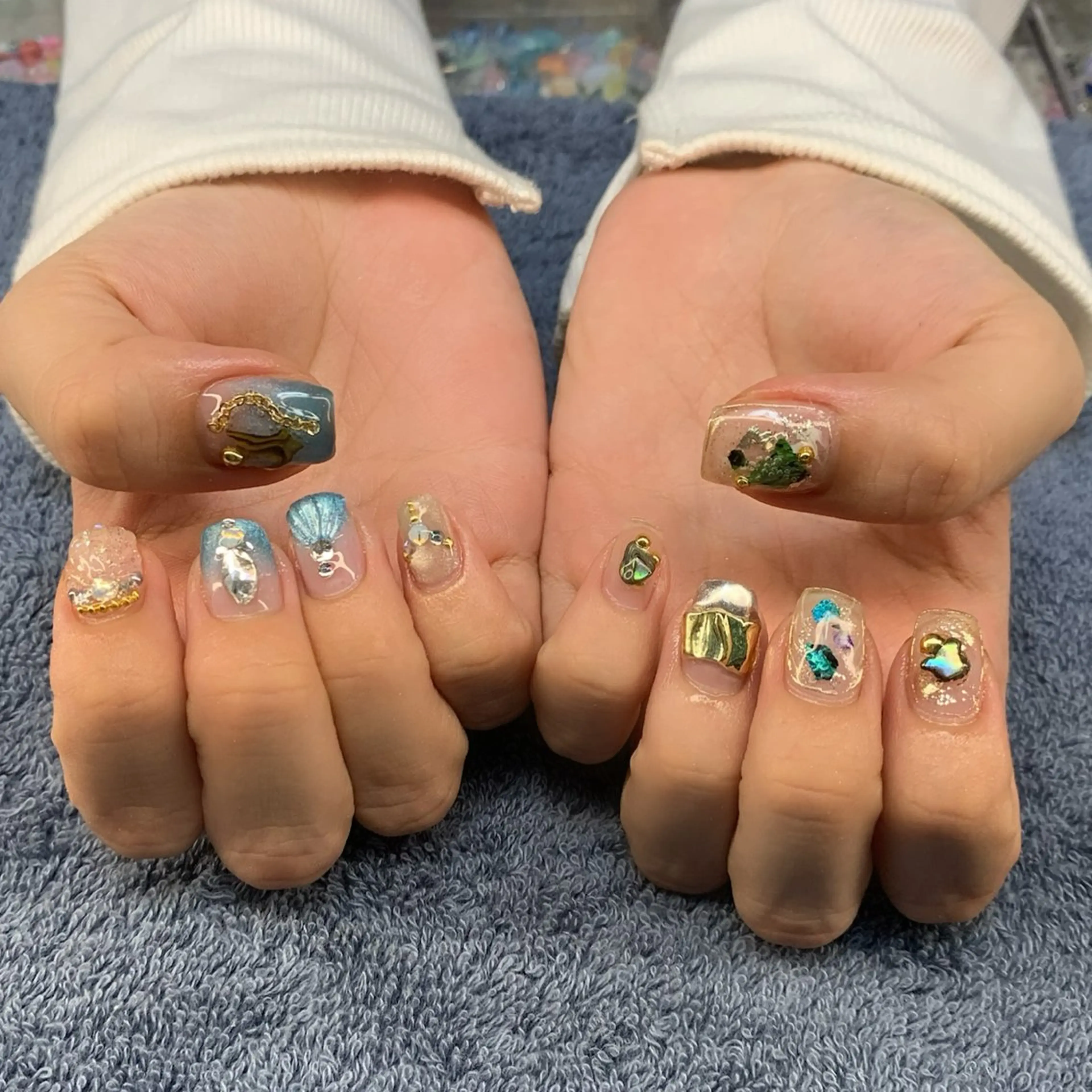 ネイル ハンドネイル フットネイル MHR nailのネイルデザイン