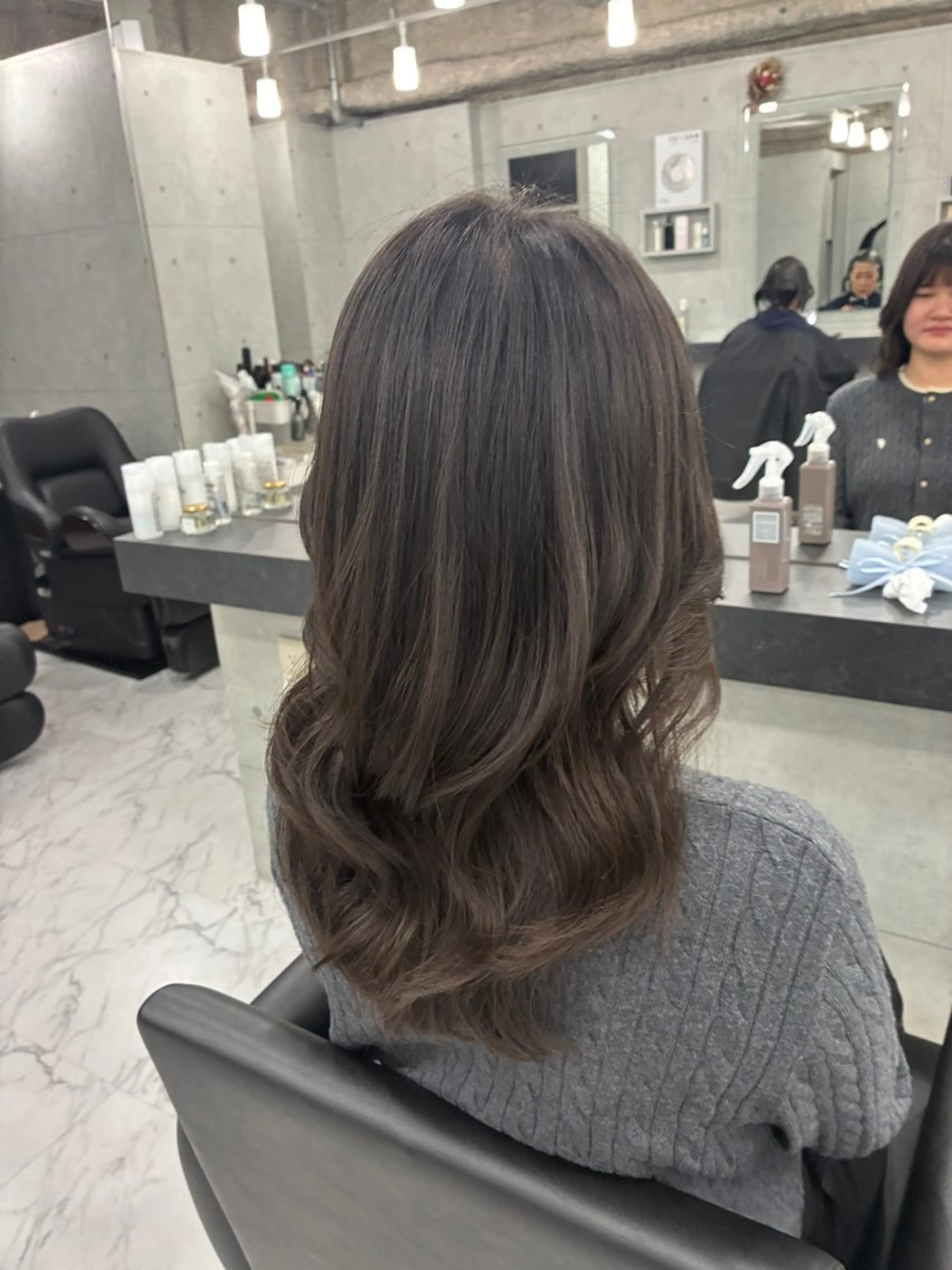 ロング カラー カット ヘアカラー トリートメント Endearing所属・Endearing 北澤那未🌟銀座のヘアスタイル