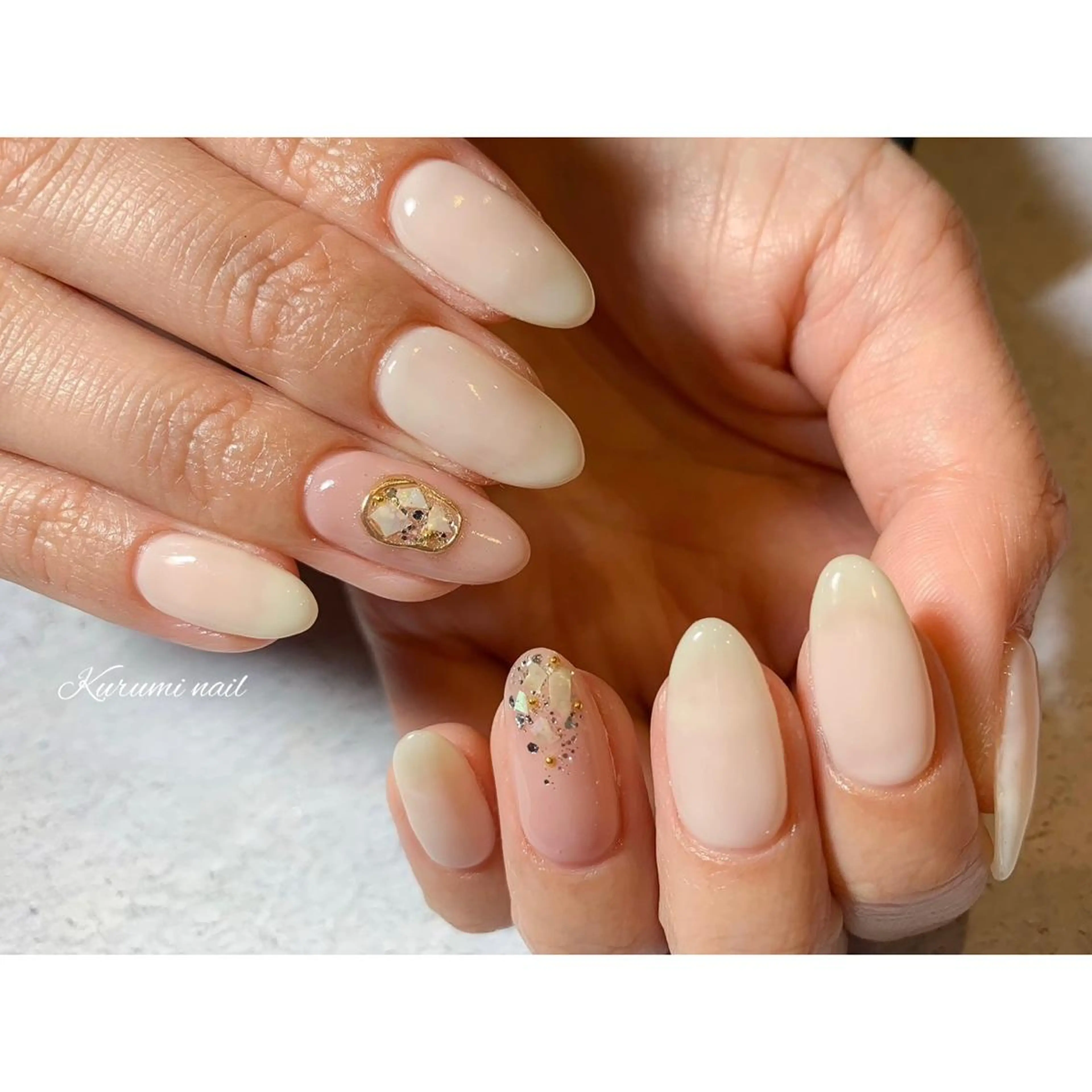 ご新規様限定価格☆ワンカラー・2本アートの写真