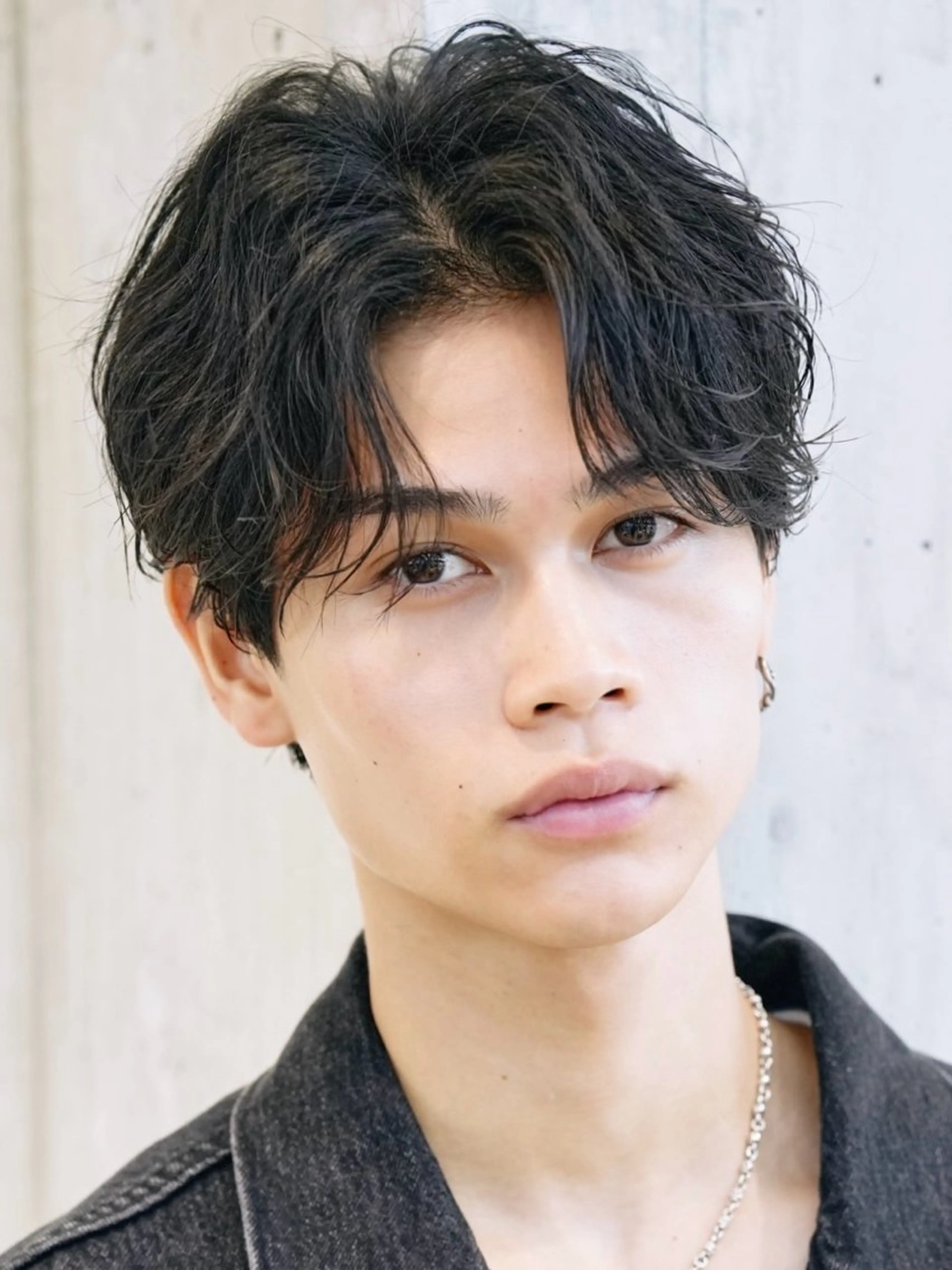 ショート パーマ メンズ カット パーマ 久保田 良のヘアスタイル