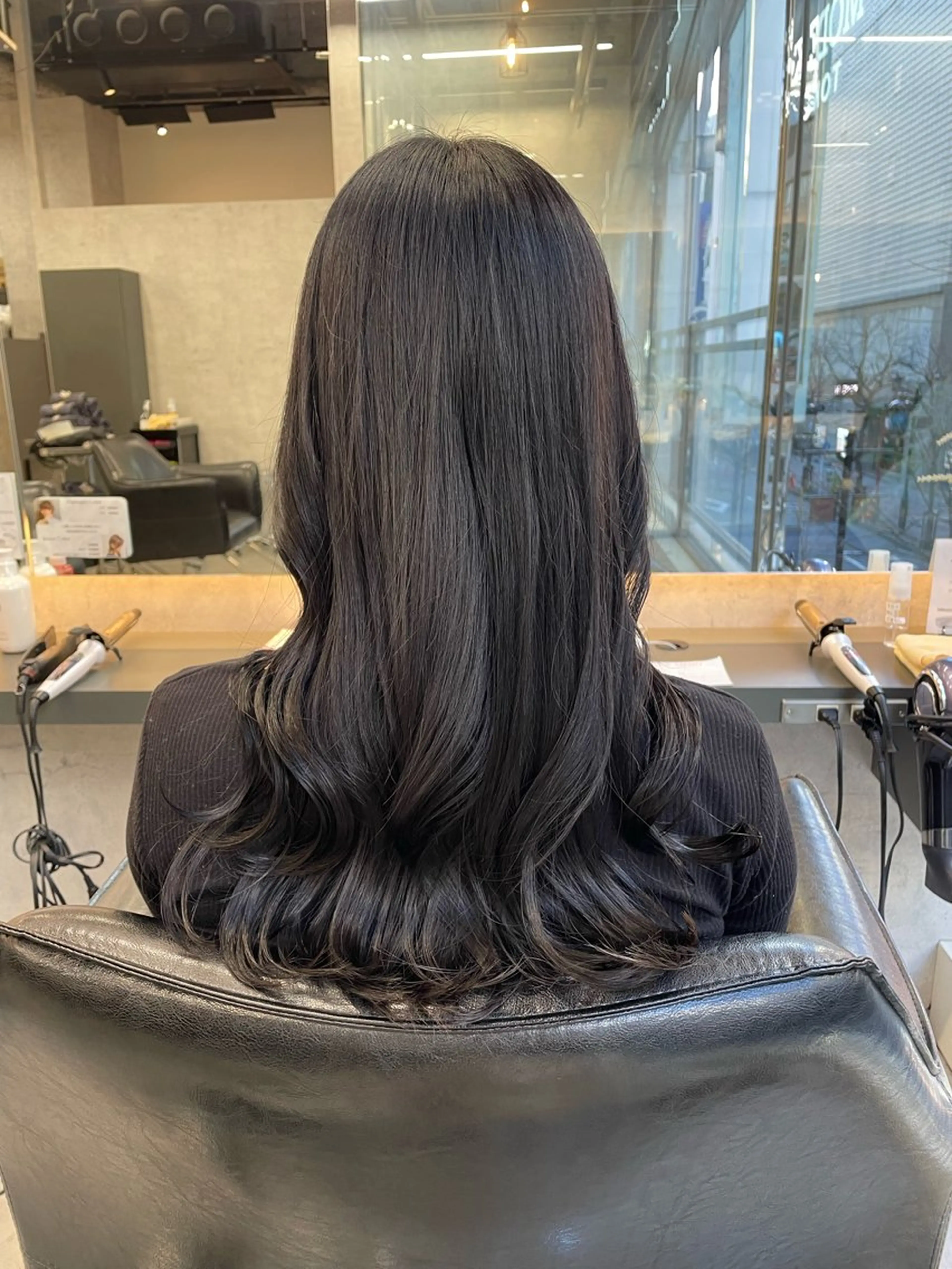 ロング レイヤー×顔周 り×髪質改善/MIUのヘアスタイル