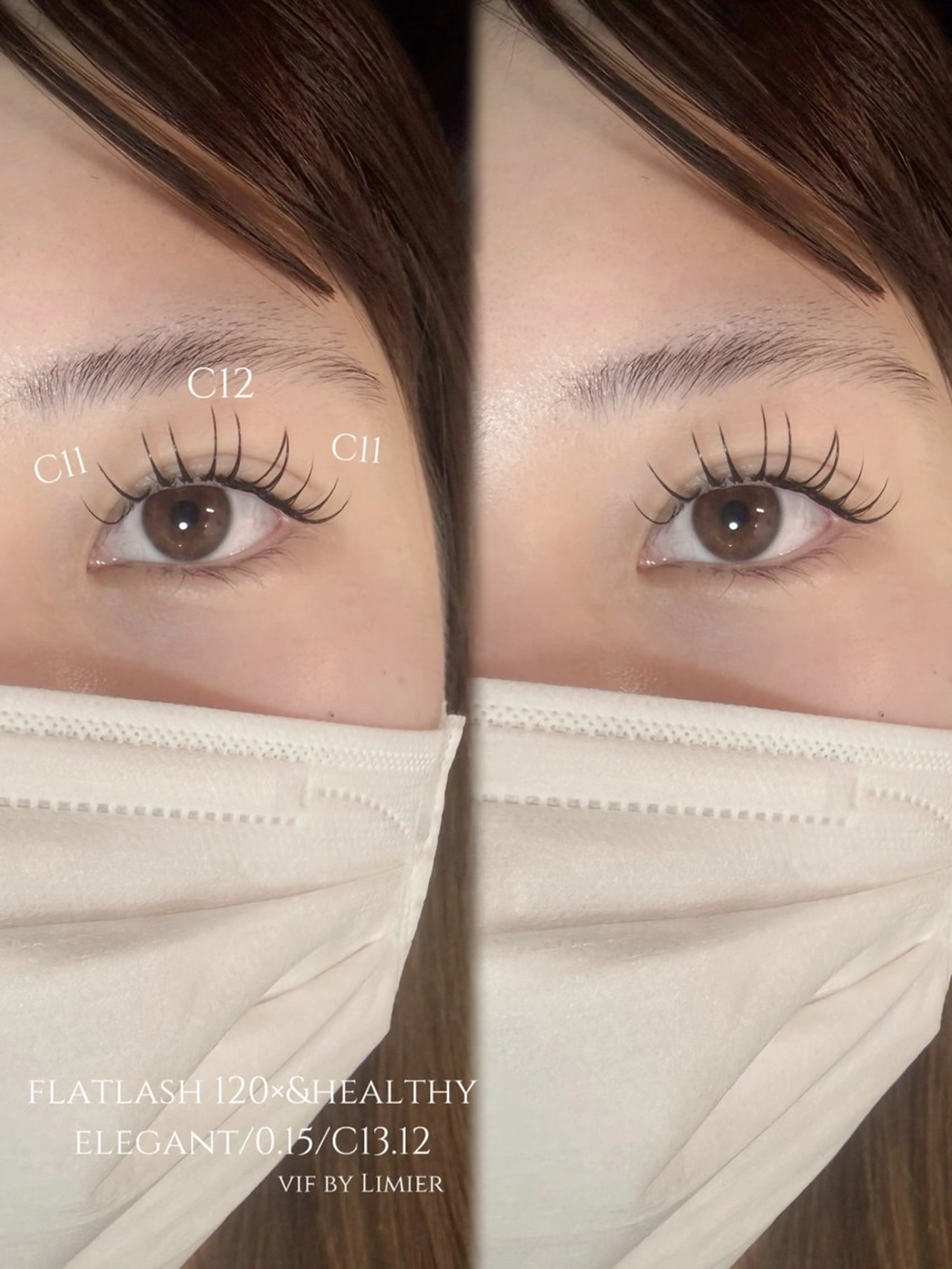 マツエク・マツパ マツエク vif misaのマツエク・マツパデザイン