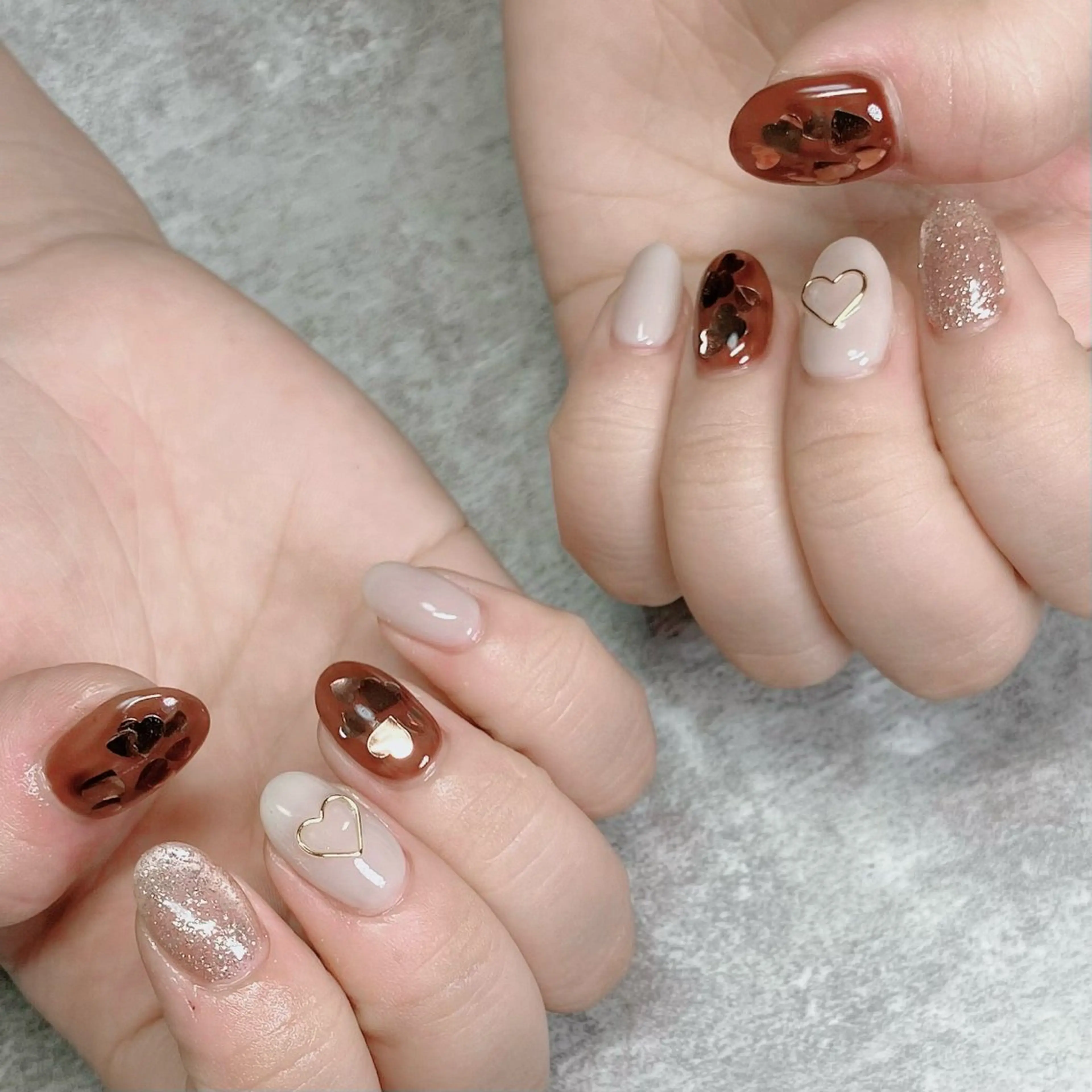 ネイル ハンドネイル ハンドケア shino🌟 痛ネイルのネイルデザイン